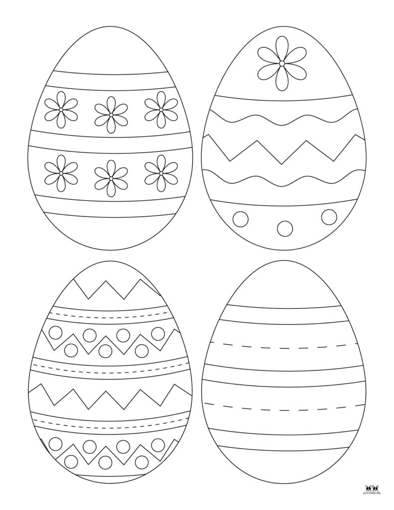 199 Egg Printable Coloring Pages 150