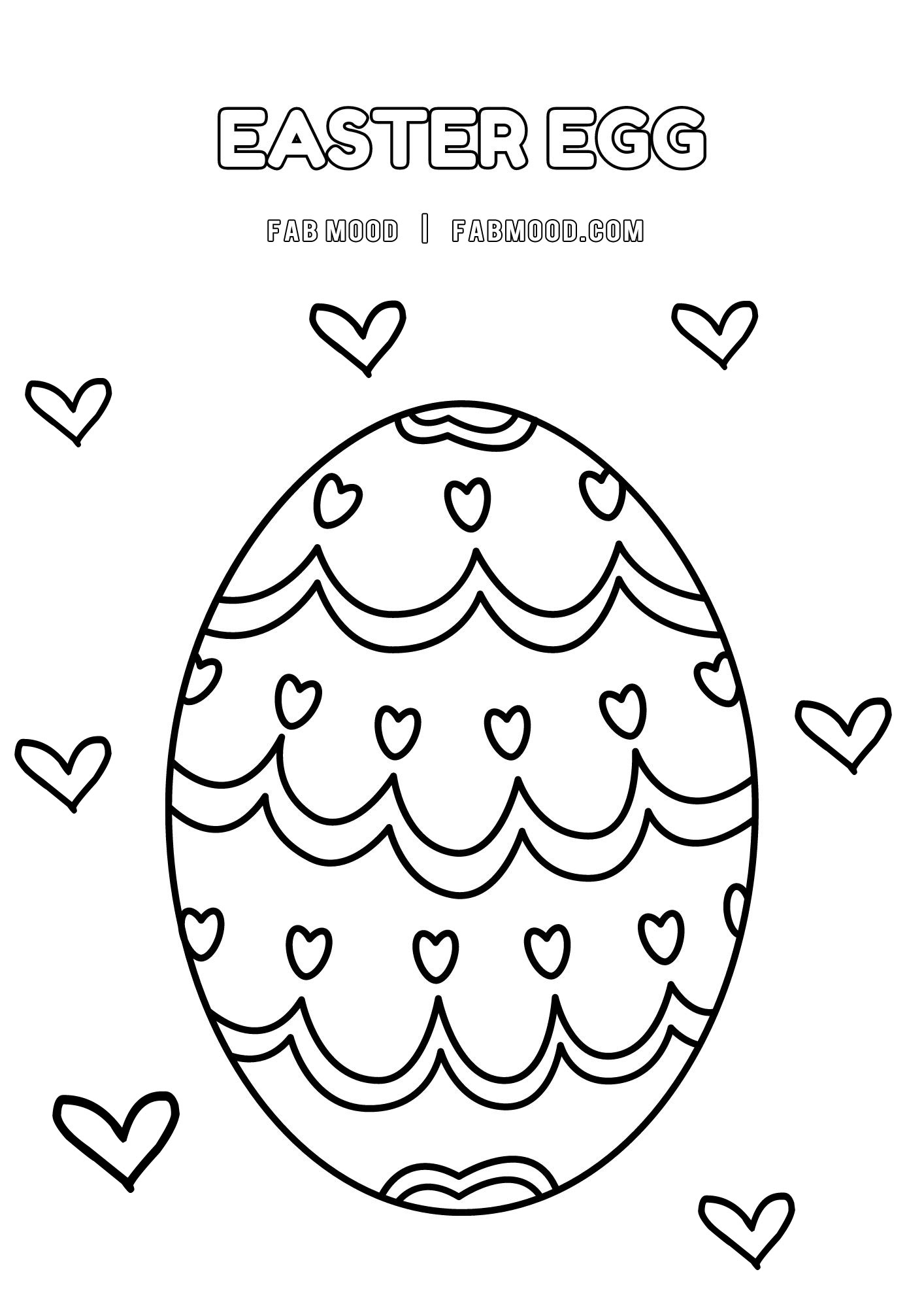 199 Egg Printable Coloring Pages 153