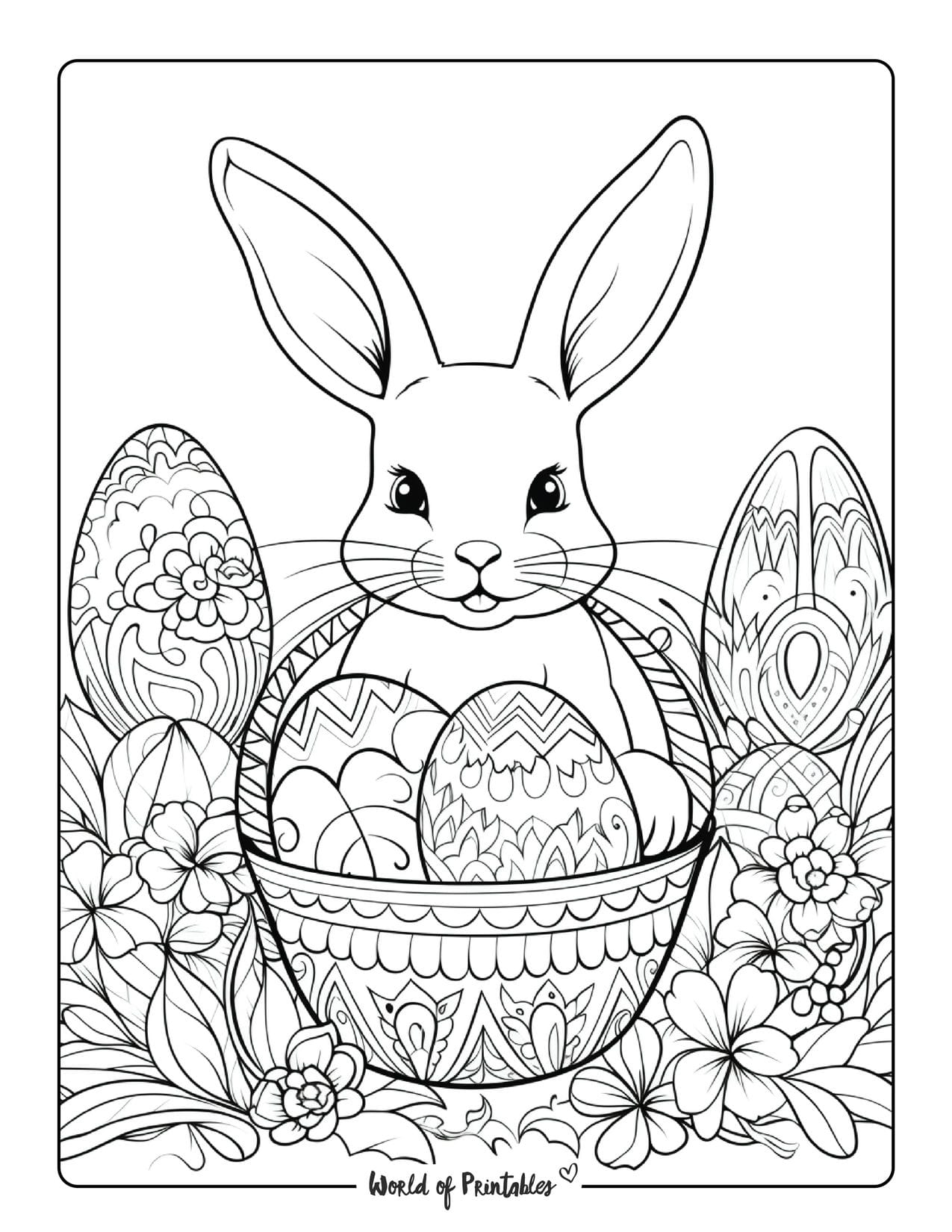 199 Egg Printable Coloring Pages 160