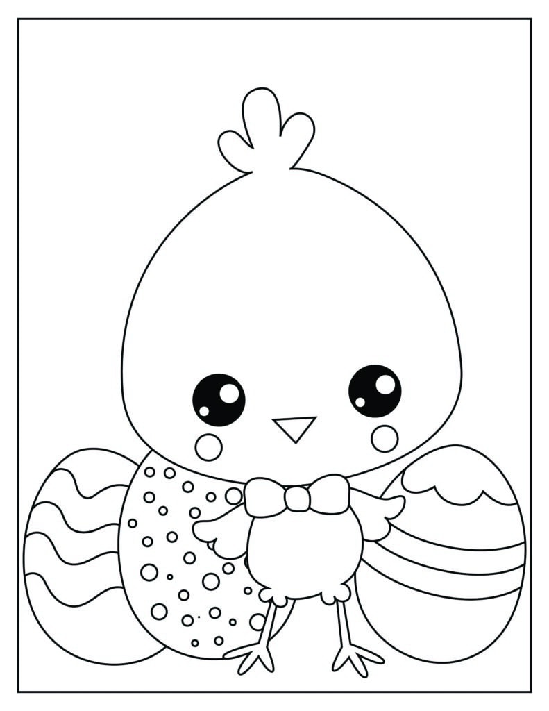 199 Egg Printable Coloring Pages 165