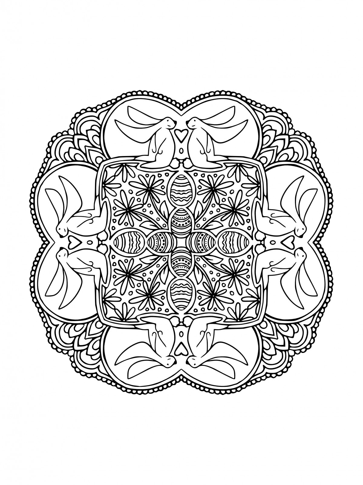 199 Egg Printable Coloring Pages 177