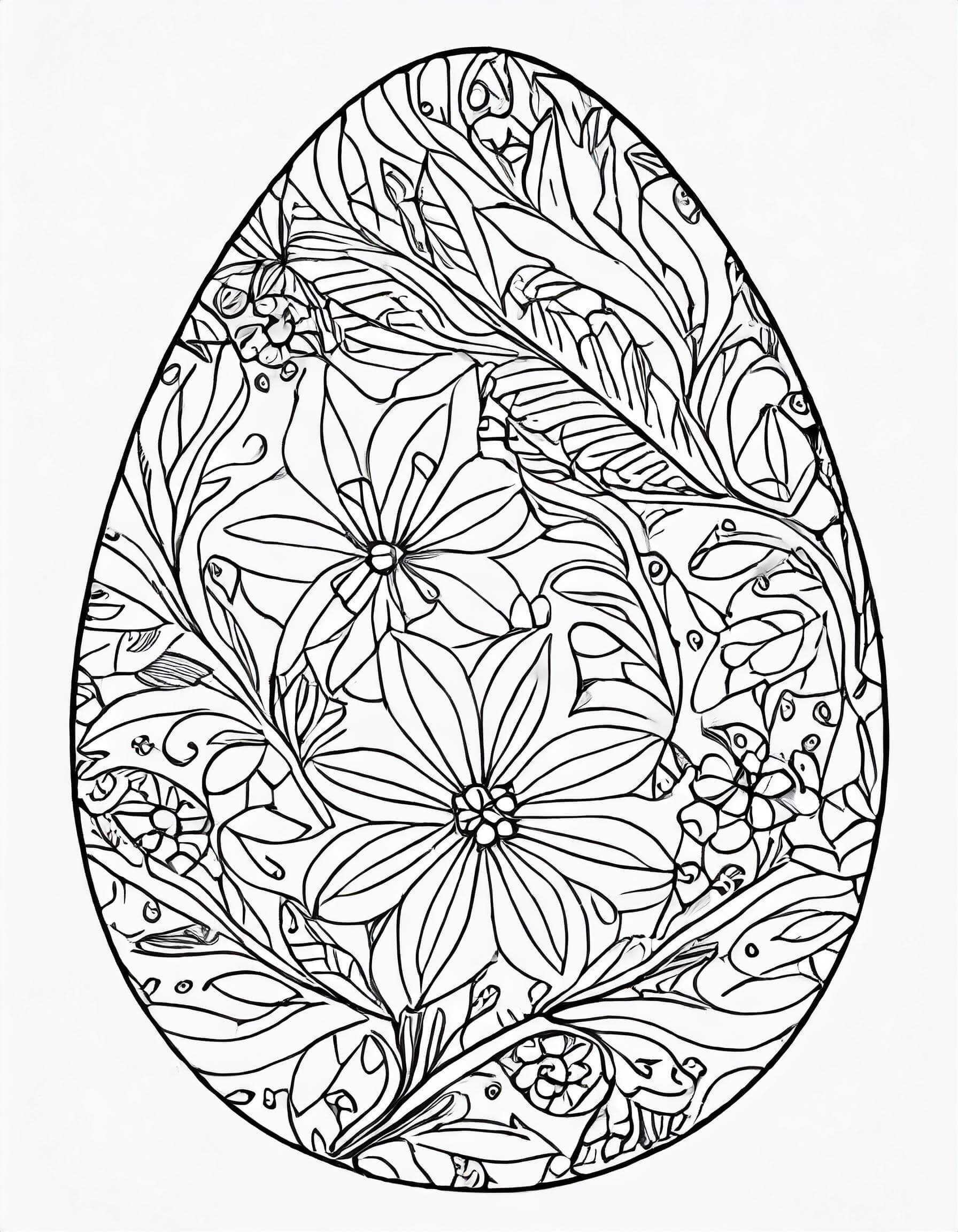 199 Egg Printable Coloring Pages 181