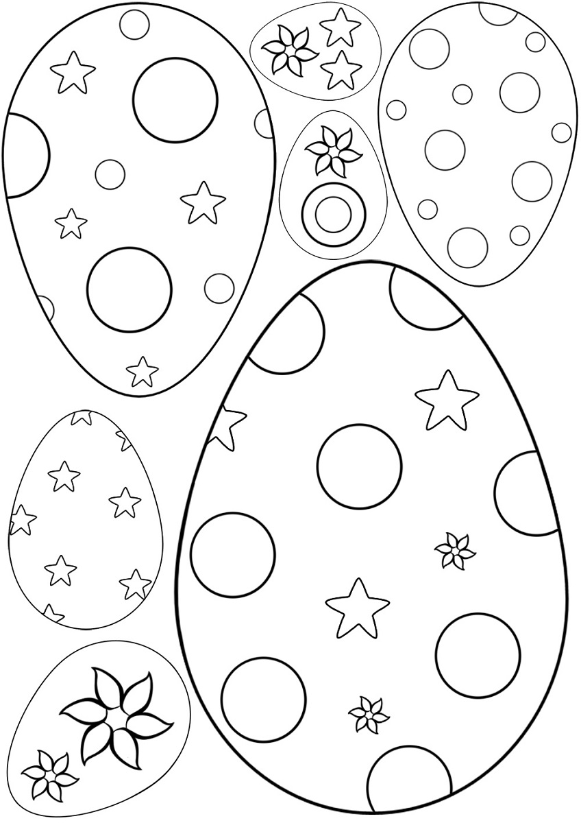 199 Egg Printable Coloring Pages 189