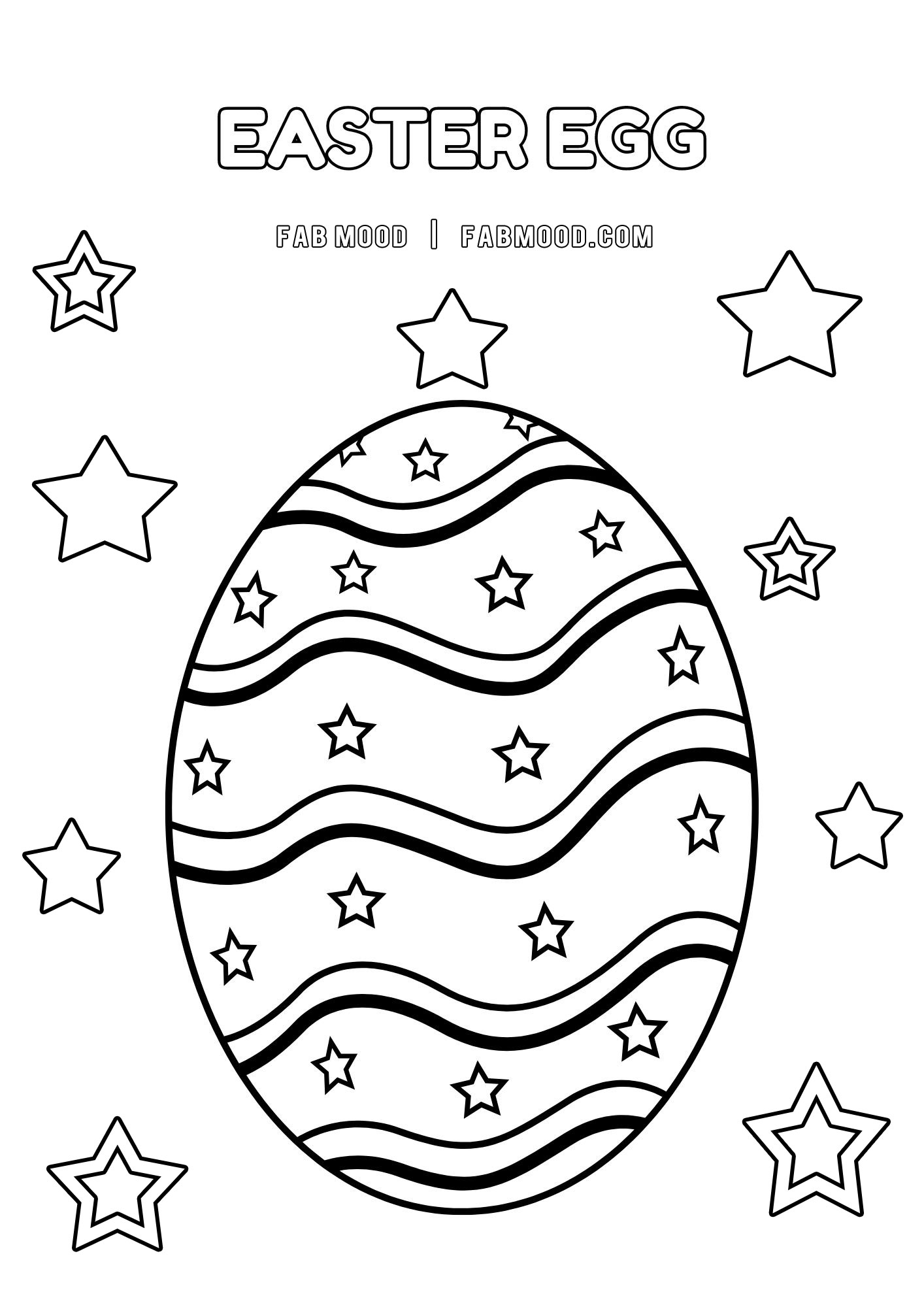 199 Egg Printable Coloring Pages 197