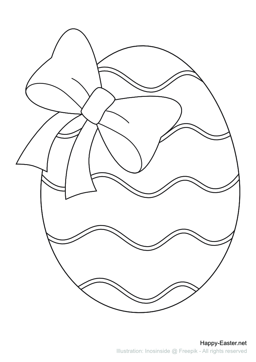 199 Egg Printable Coloring Pages 199