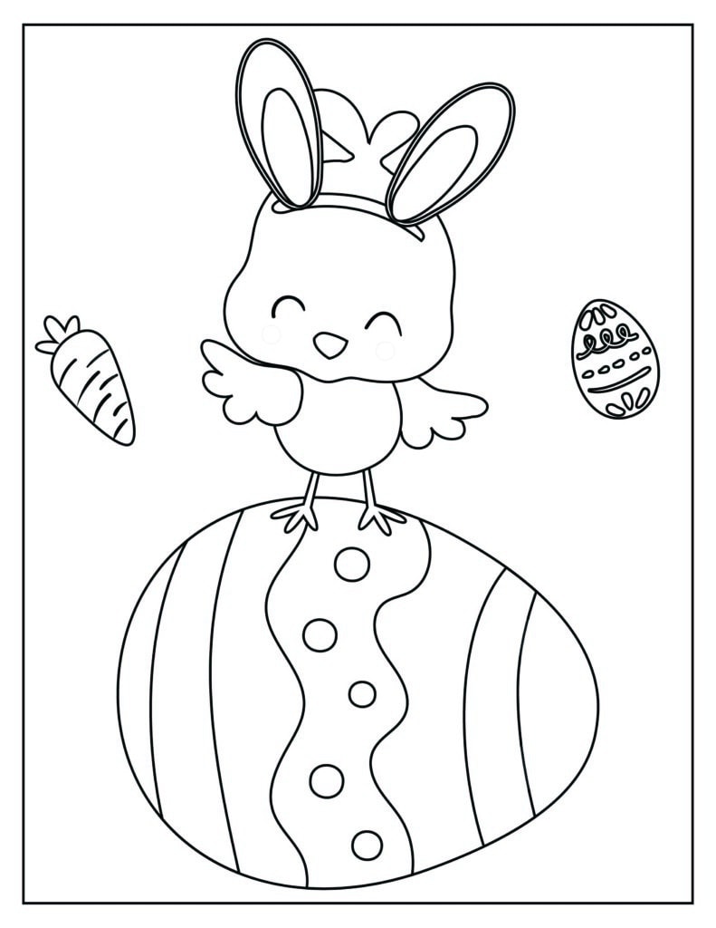 199 Egg Printable Coloring Pages 24