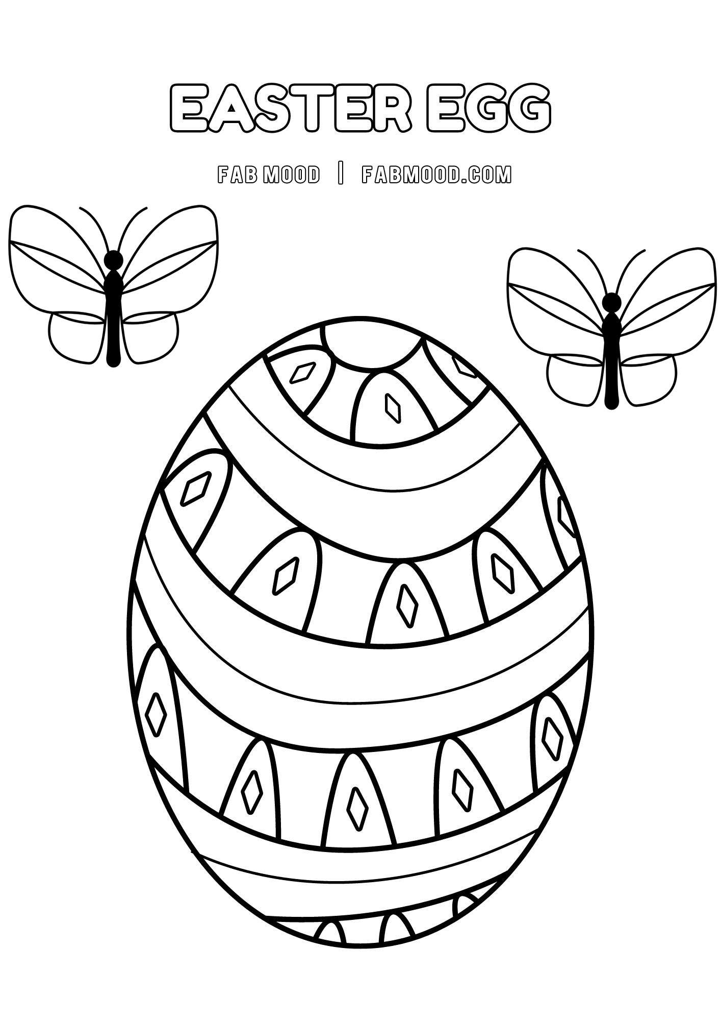 199 Egg Printable Coloring Pages 29