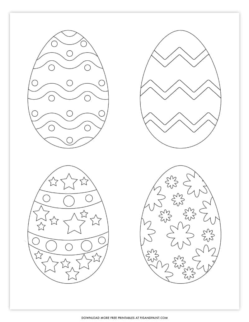 199 Egg Printable Coloring Pages 35