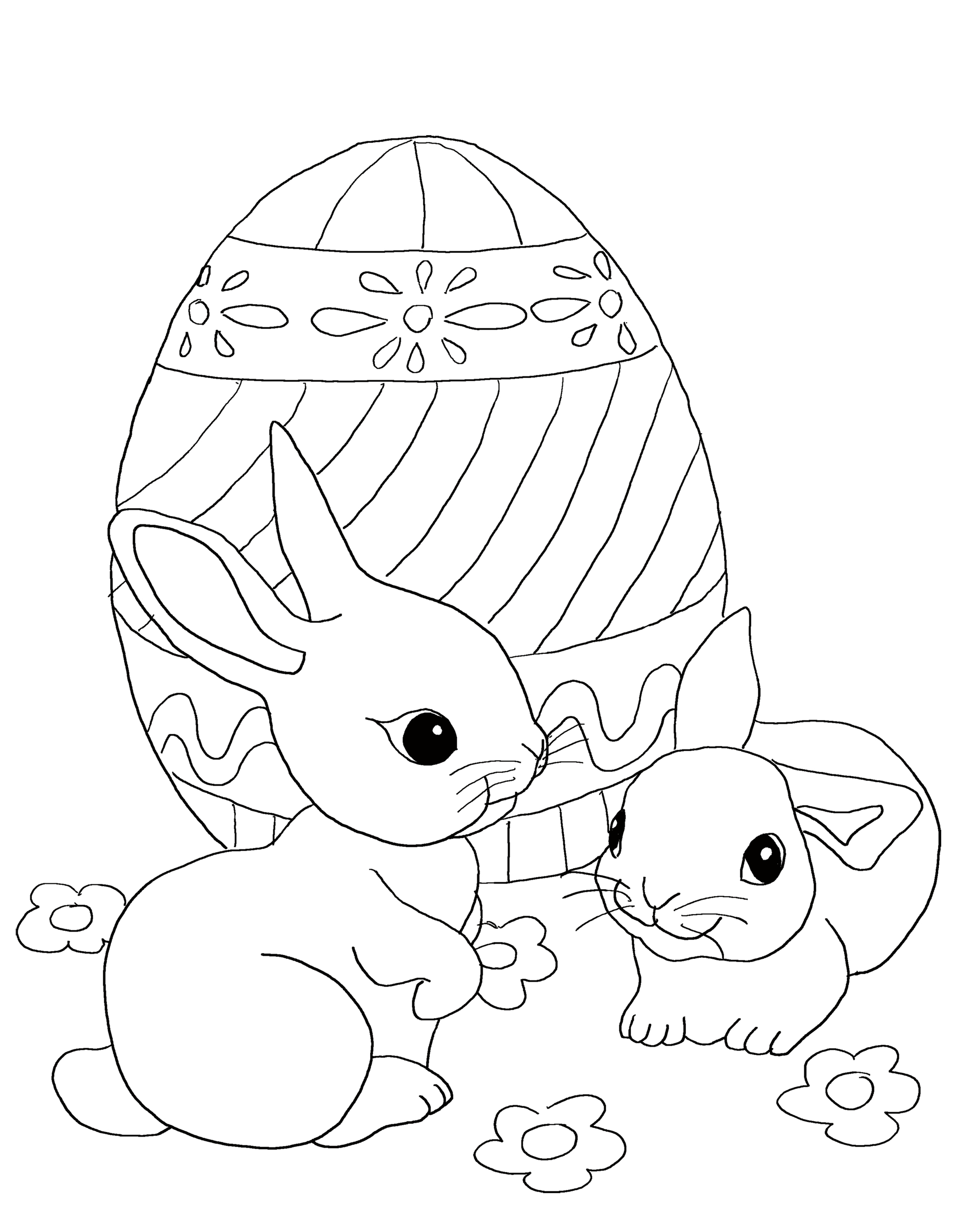 199 Egg Printable Coloring Pages 48