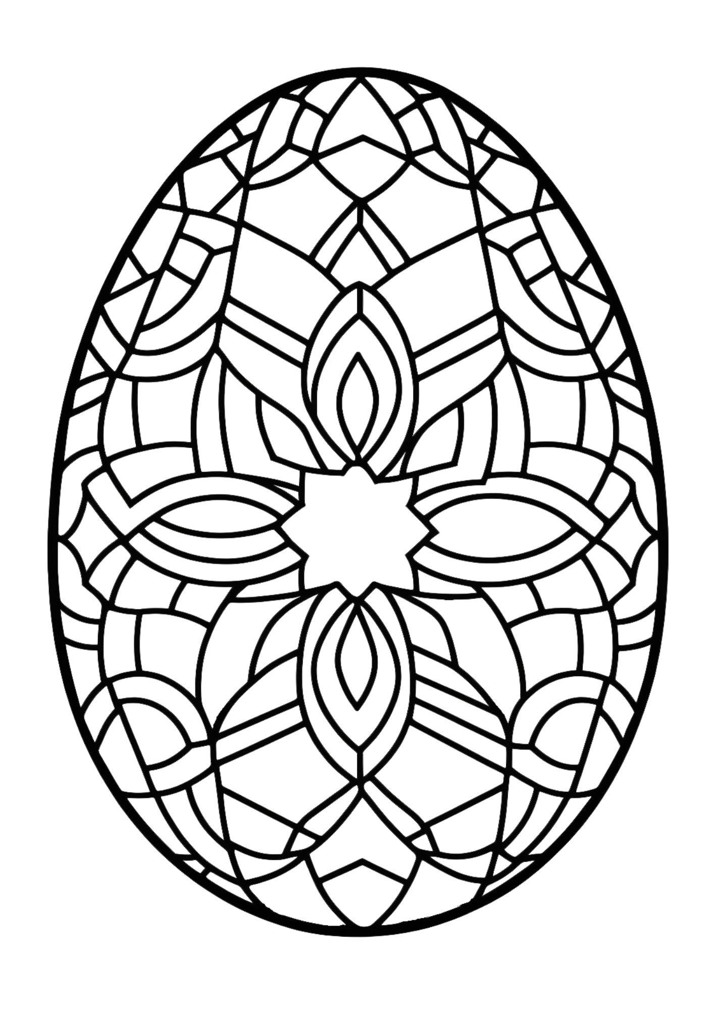 199 Egg Printable Coloring Pages 62