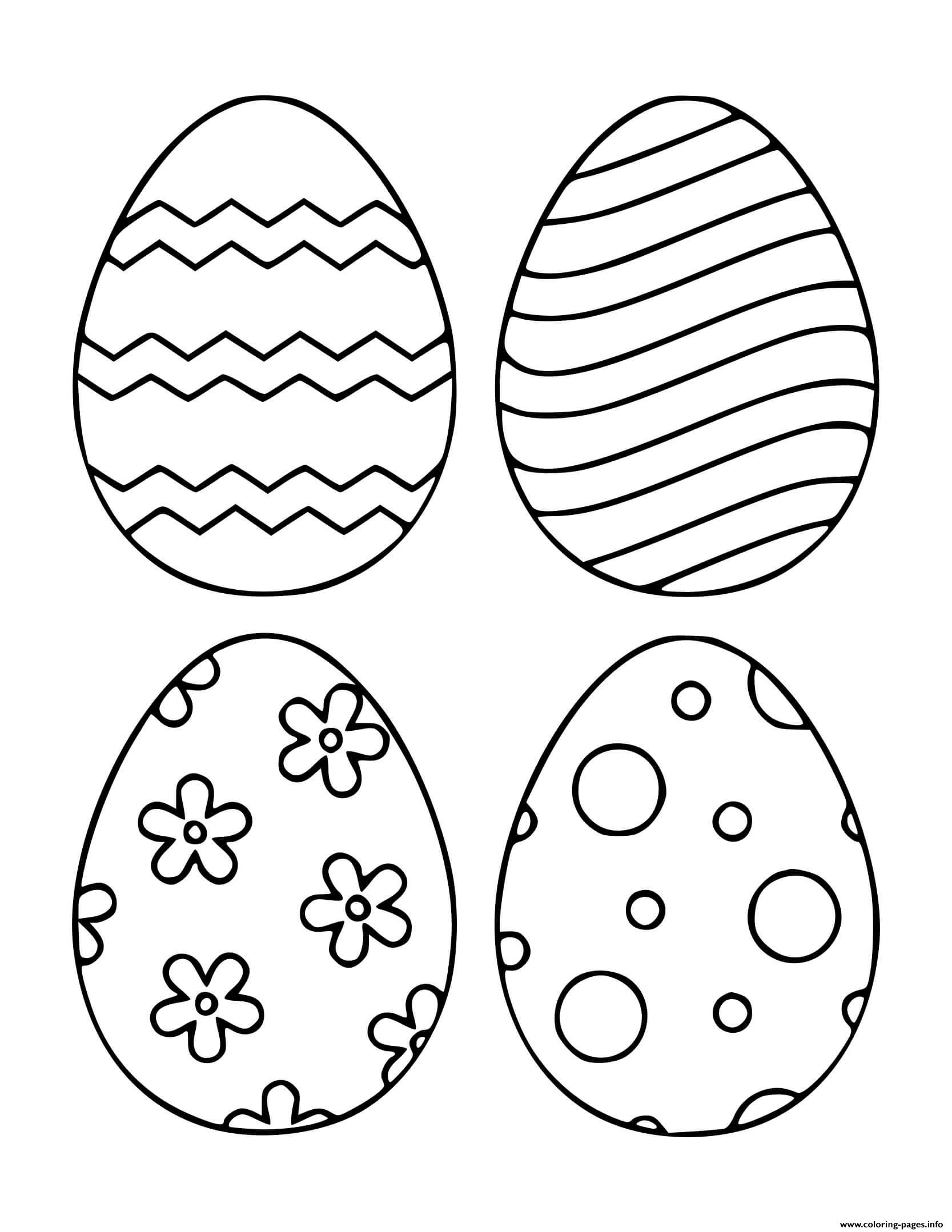 199 Egg Printable Coloring Pages 75