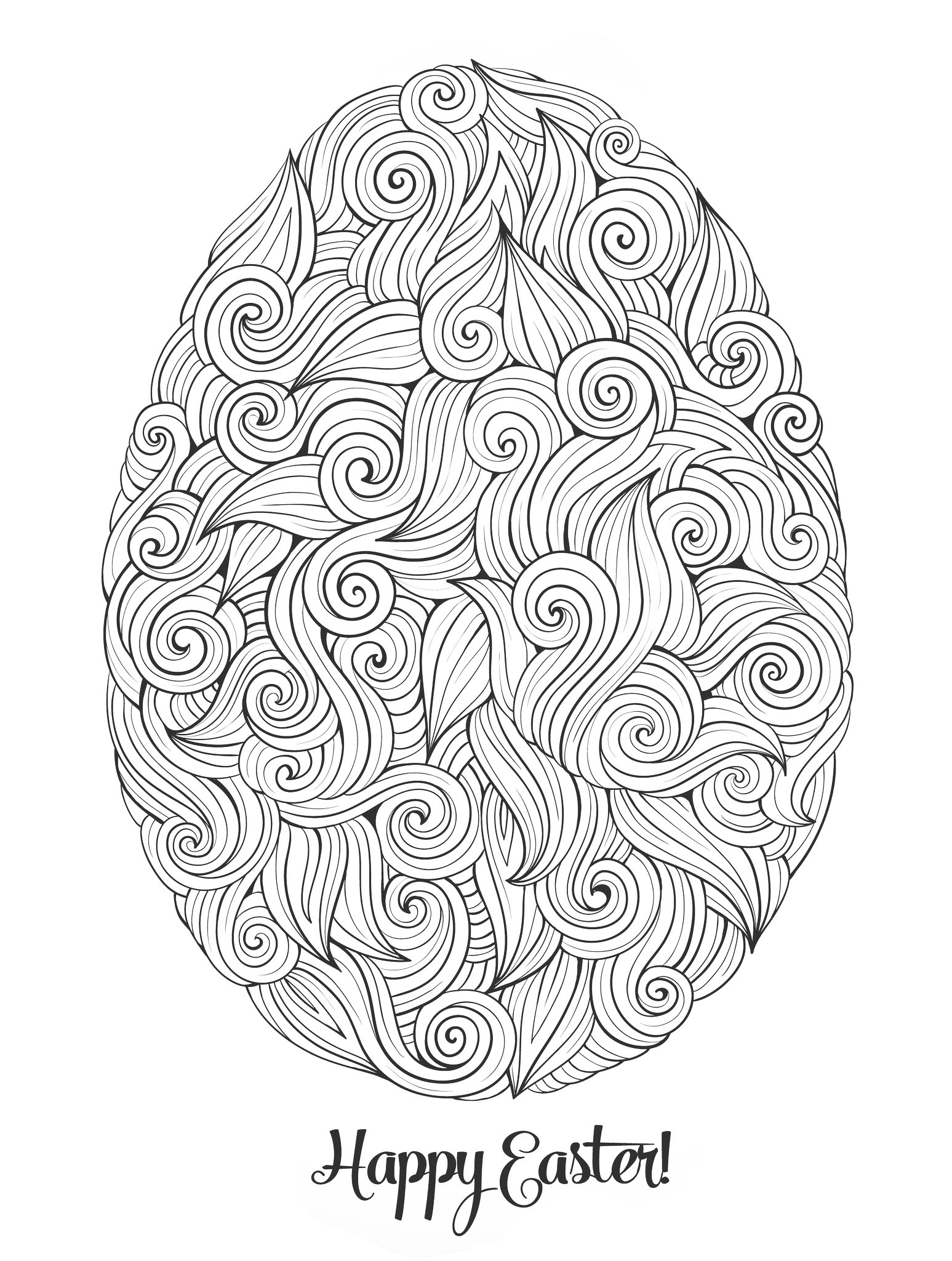 199 Egg Printable Coloring Pages 79