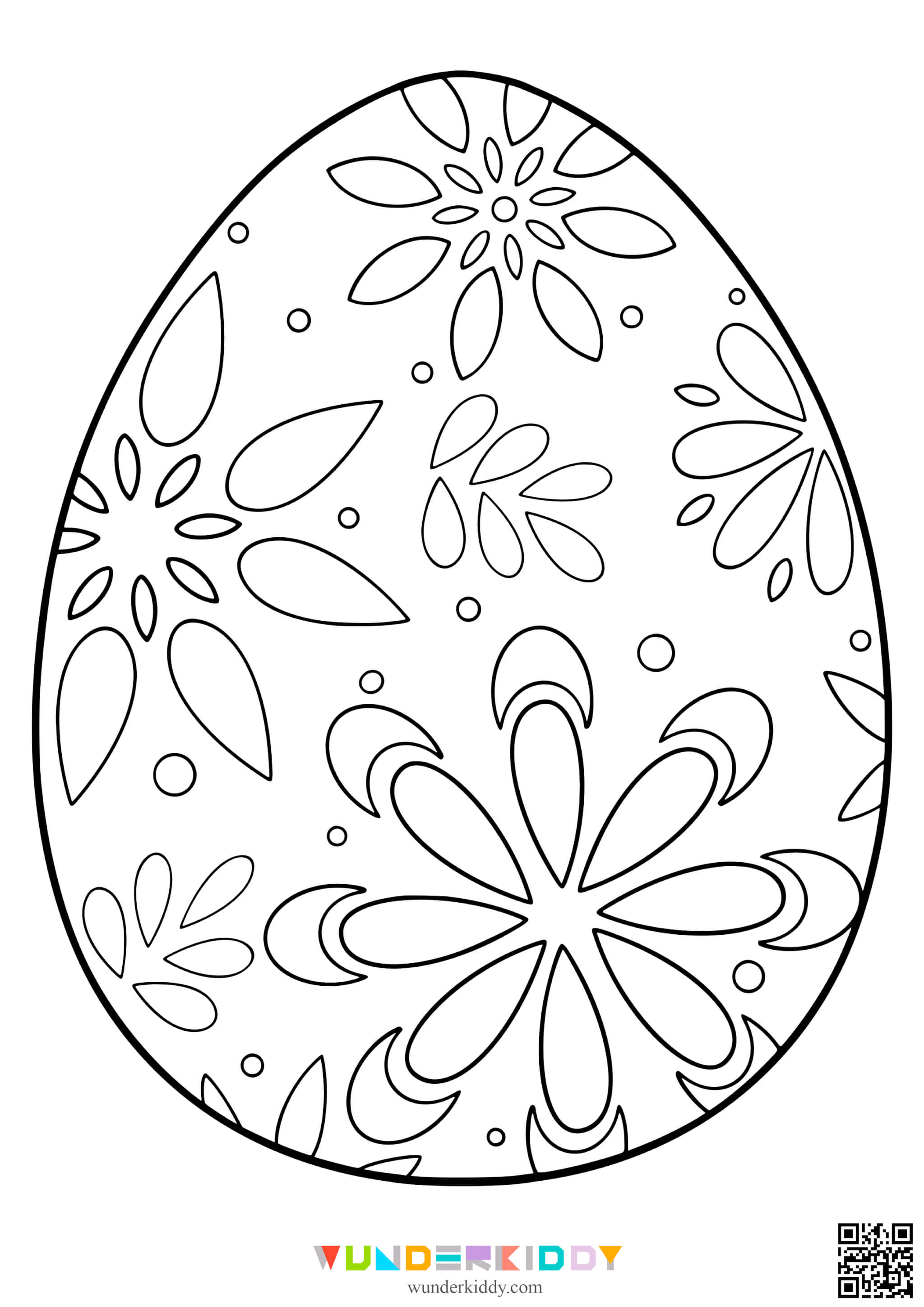 199 Egg Printable Coloring Pages 9