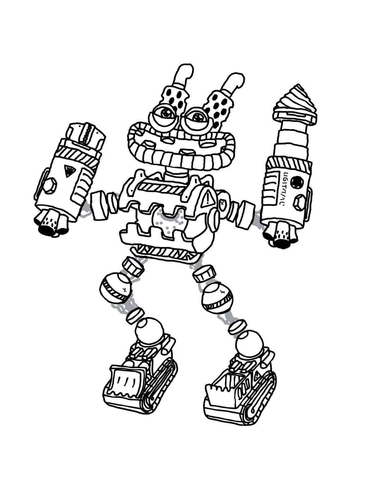 199+ Monsters Coloring Pages 105