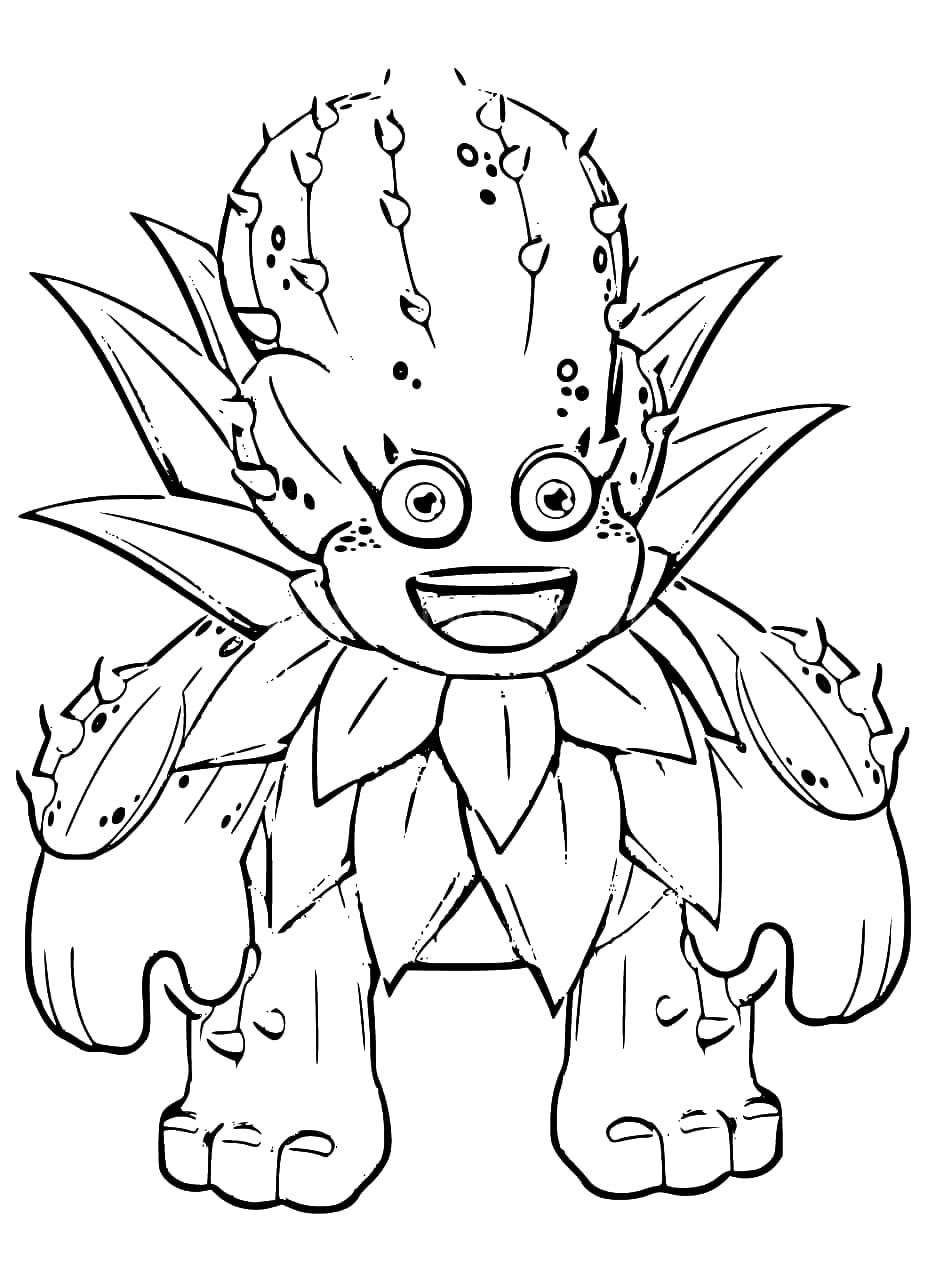 199+ Monsters Coloring Pages 121