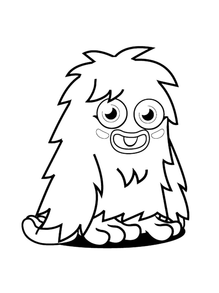 199+ Monsters Coloring Pages 151