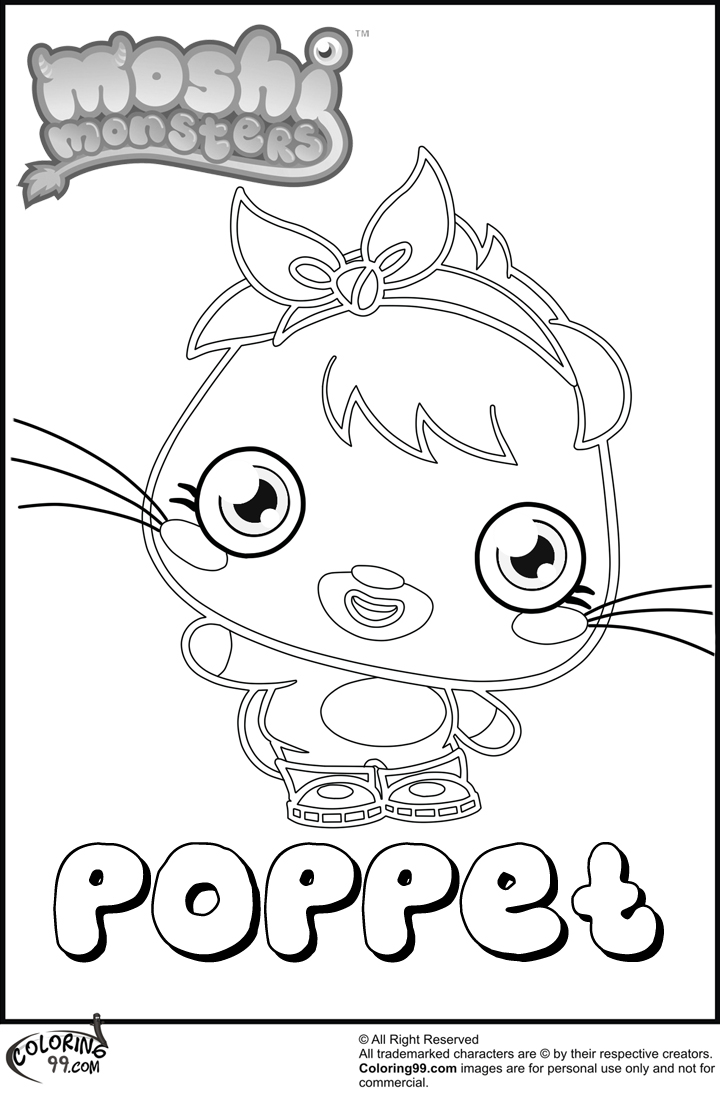 199+ Monsters Coloring Pages 159