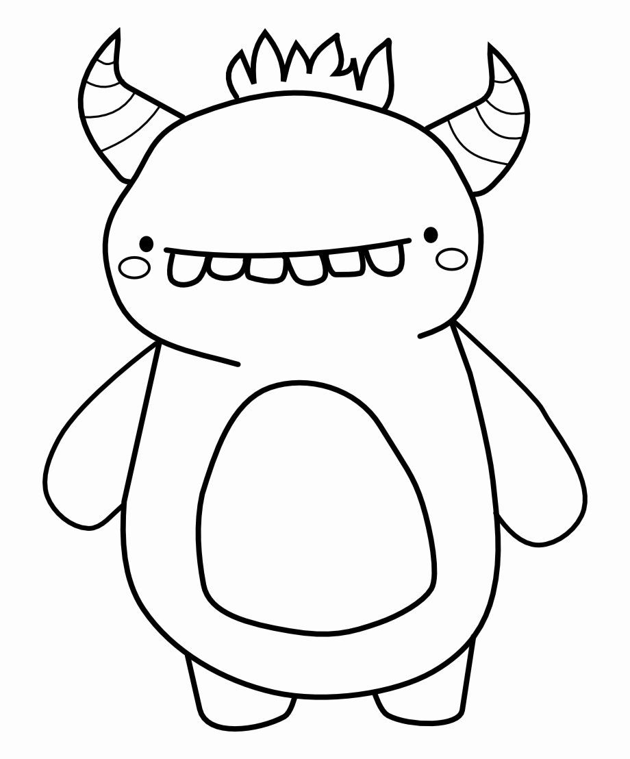 199+ Monsters Coloring Pages 16