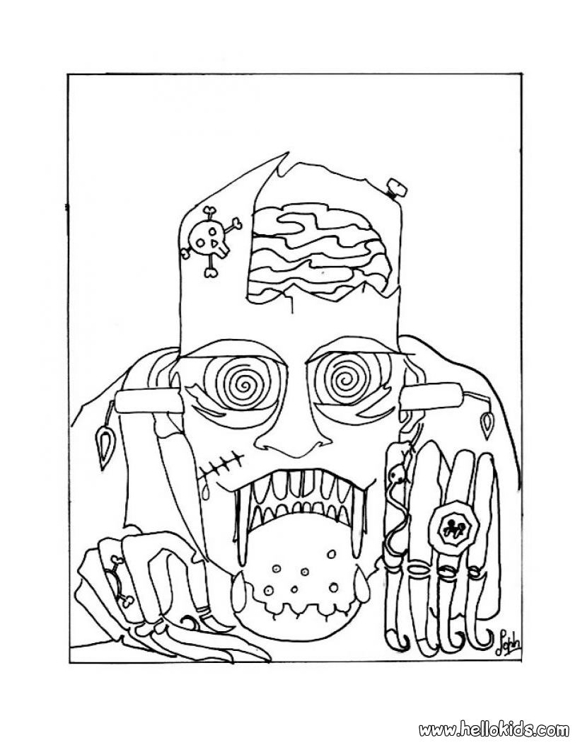 199+ Monsters Coloring Pages 167