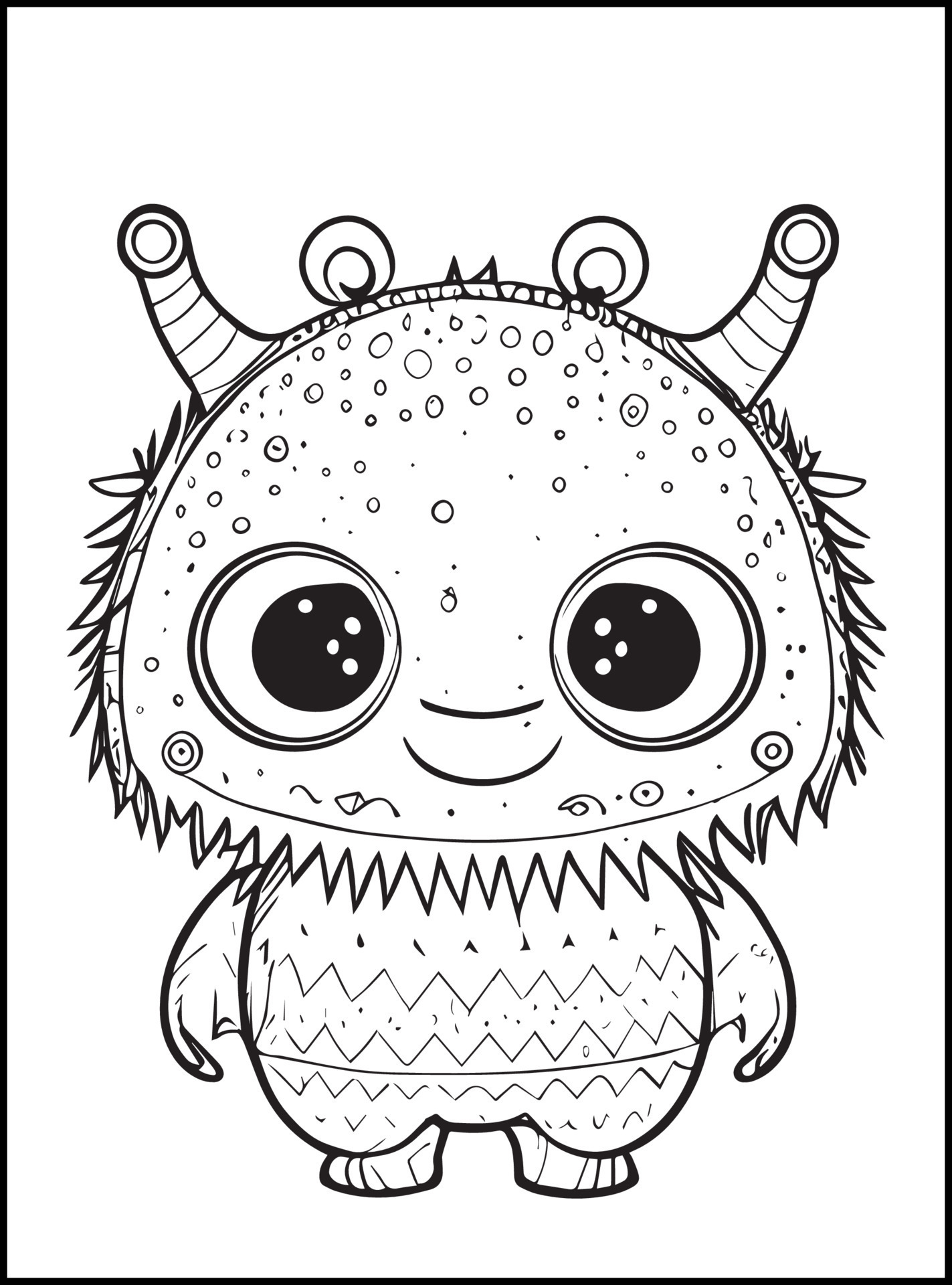 199+ Monsters Coloring Pages 17