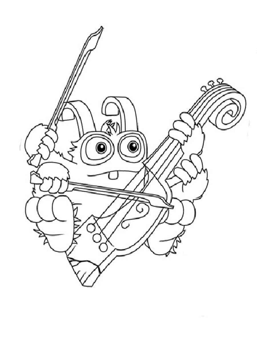 199+ Monsters Coloring Pages 177