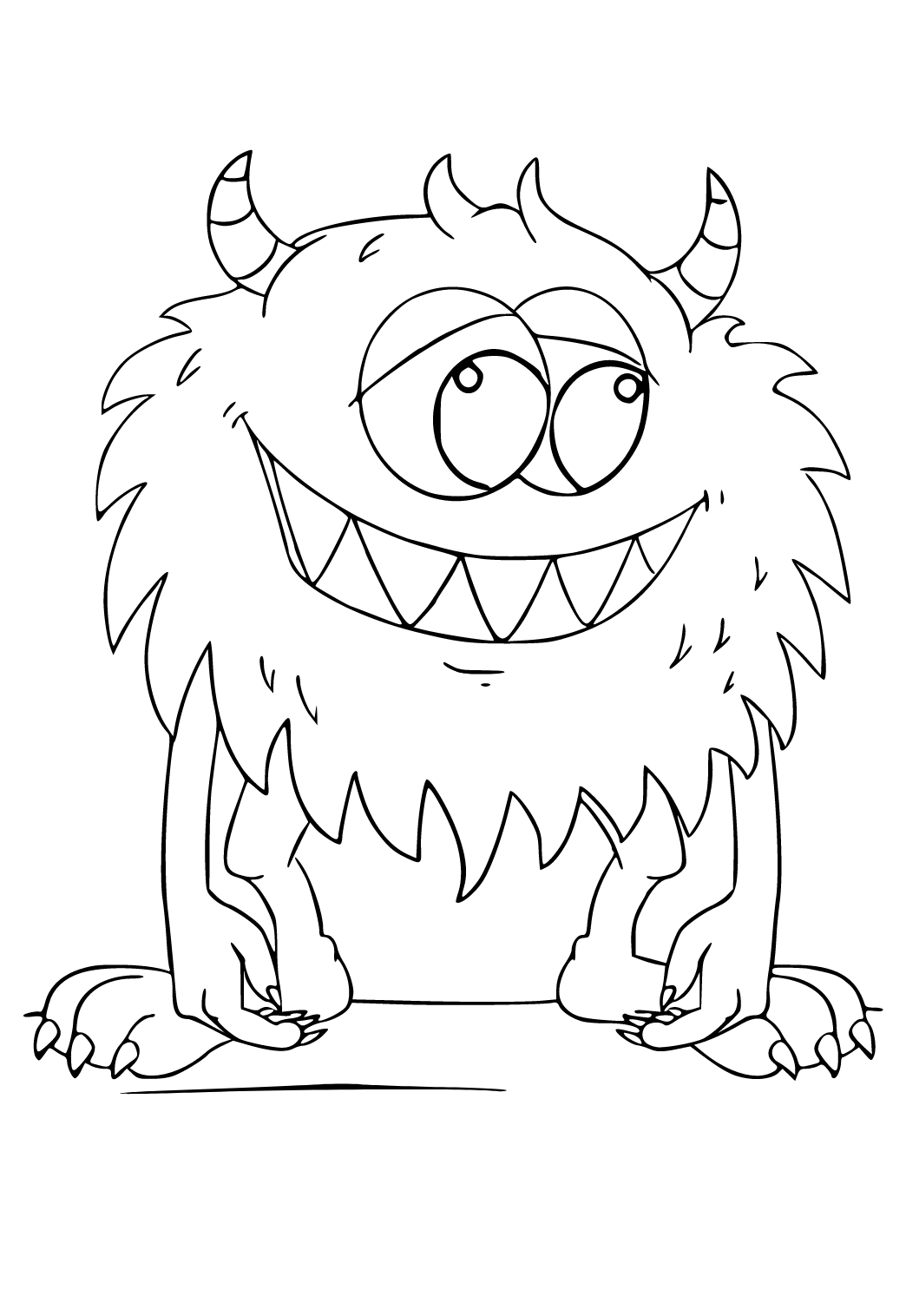 199+ Monsters Coloring Pages 181