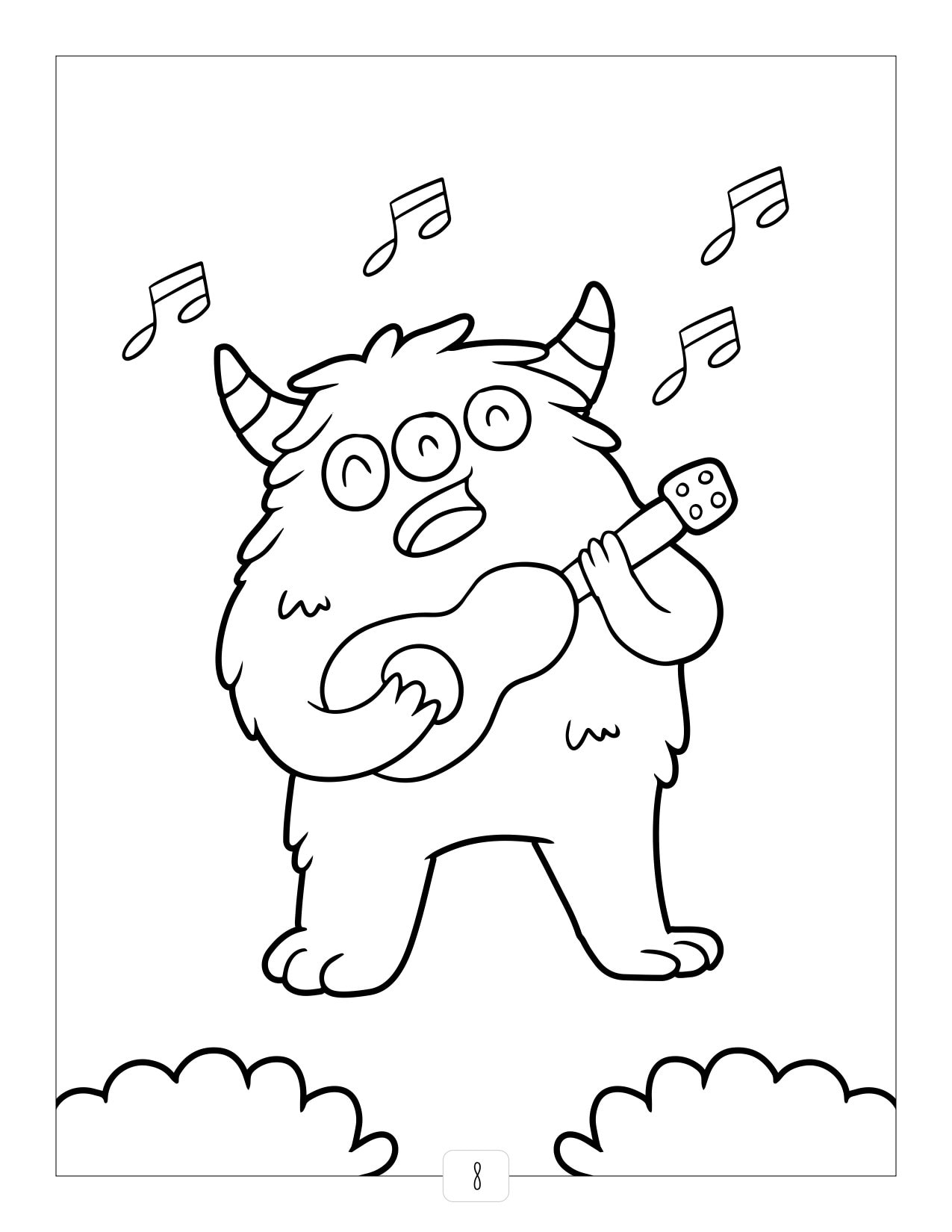 199+ Monsters Coloring Pages 186