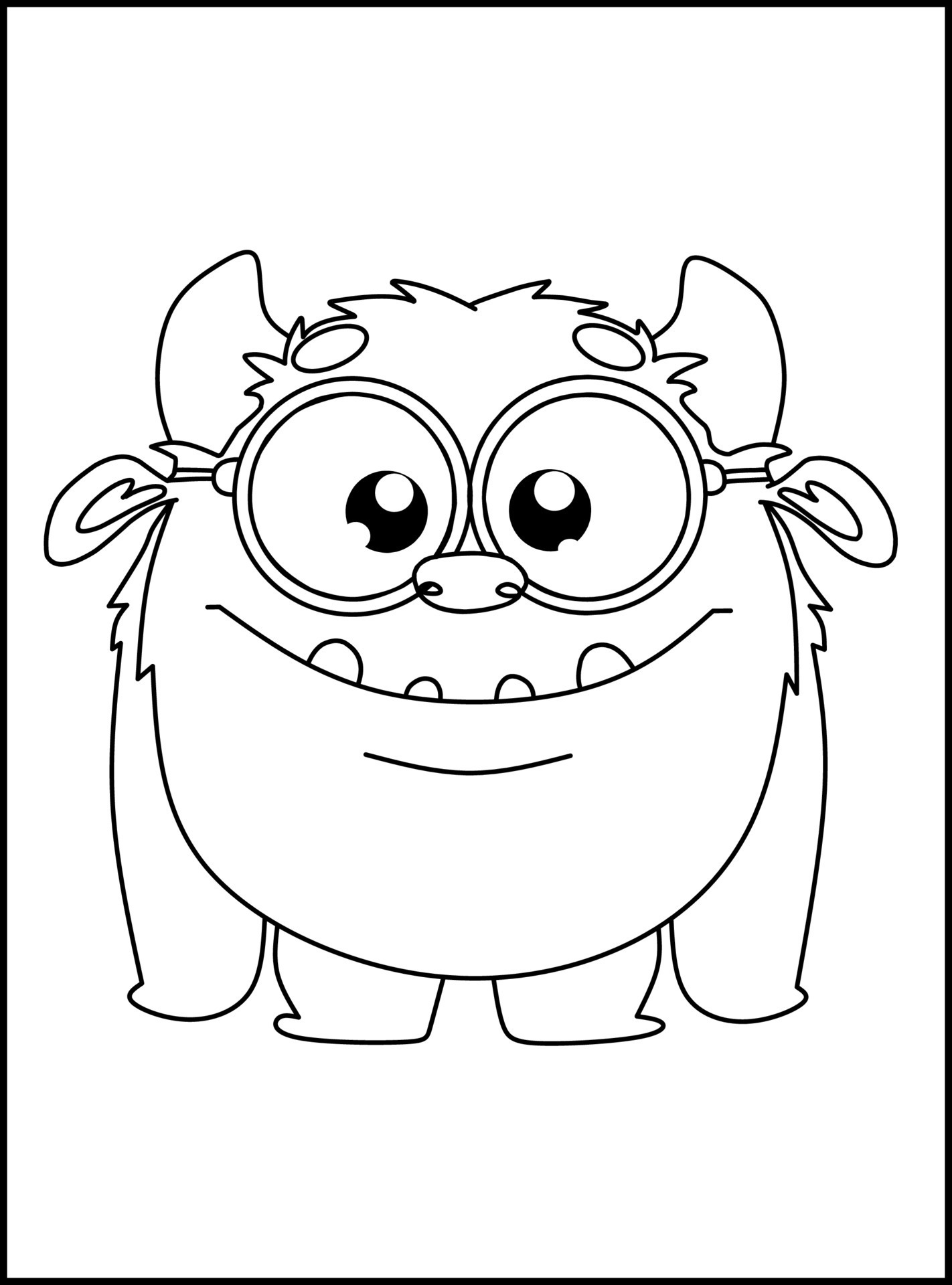 199+ Monsters Coloring Pages 192