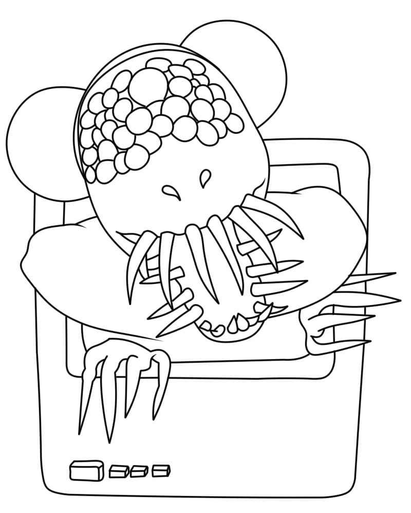 199+ Monsters Coloring Pages 199