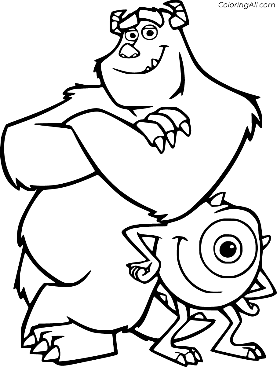 199+ Monsters Coloring Pages 2