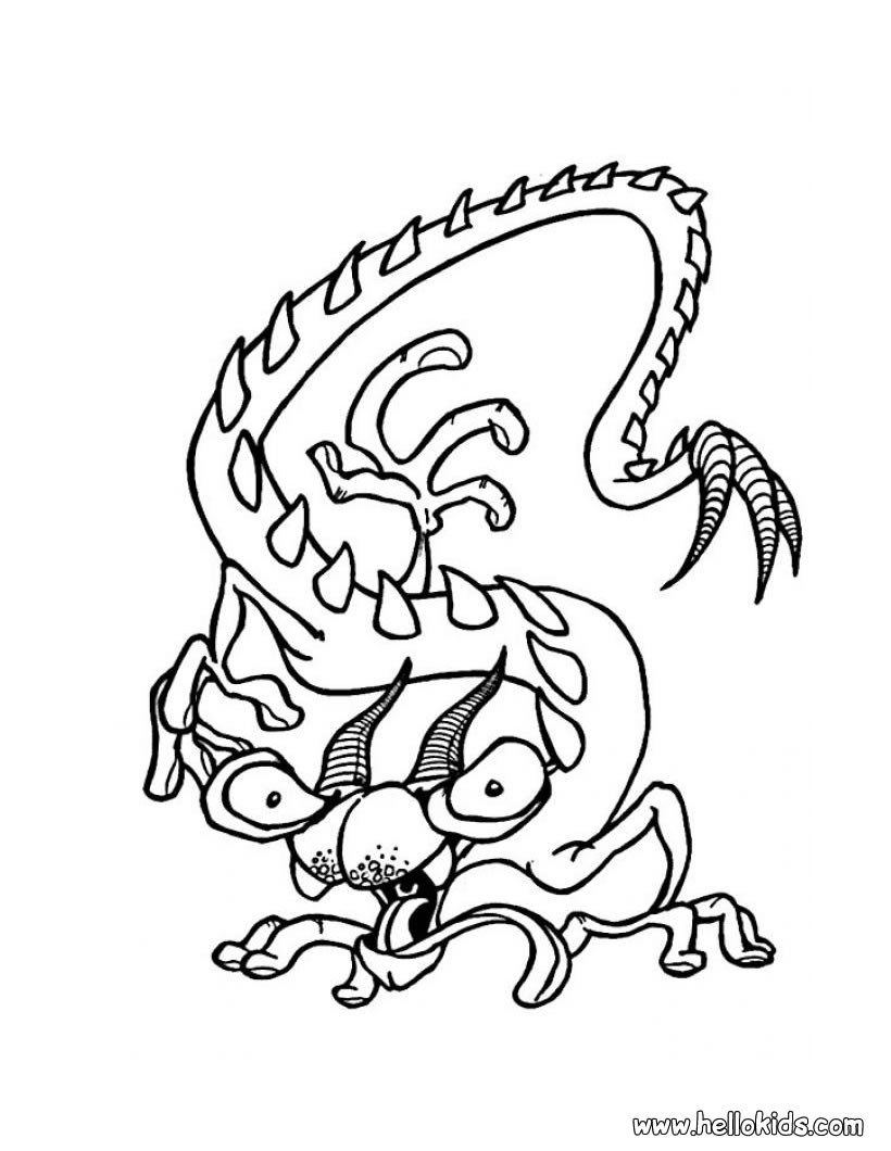 199+ Monsters Coloring Pages 20