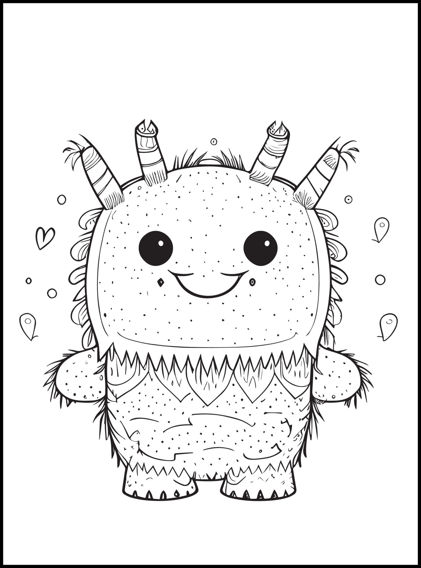 199+ Monsters Coloring Pages 27