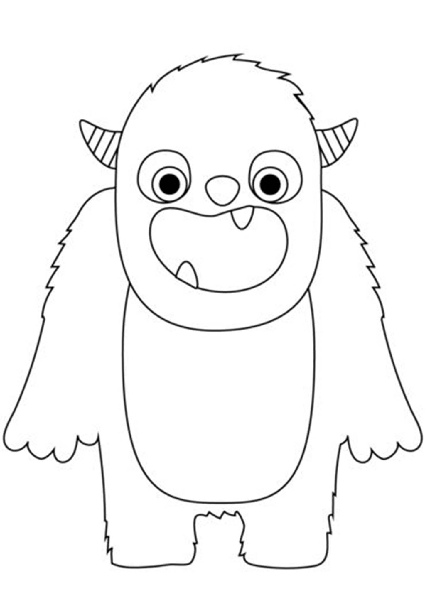 199+ Monsters Coloring Pages 35