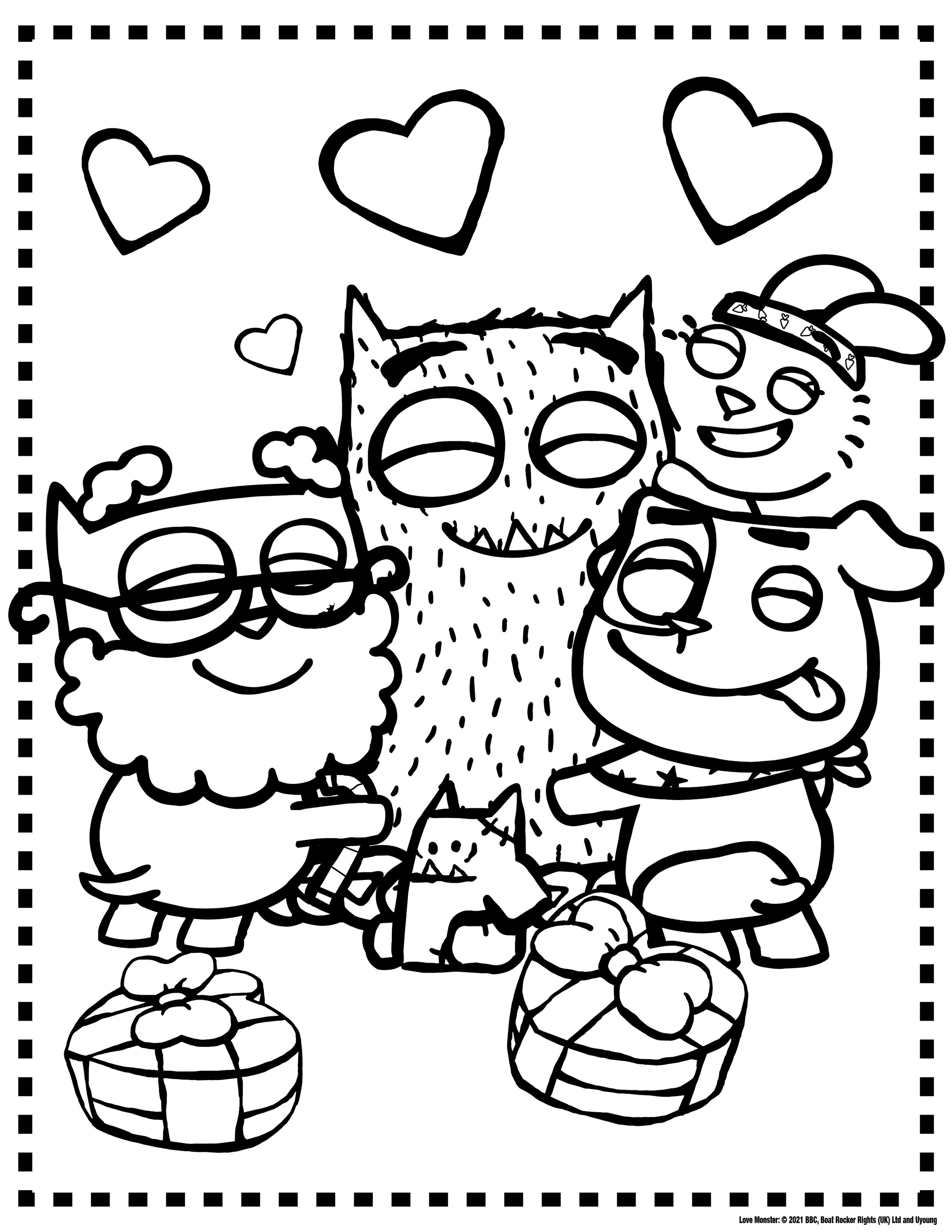 199+ Monsters Coloring Pages 45