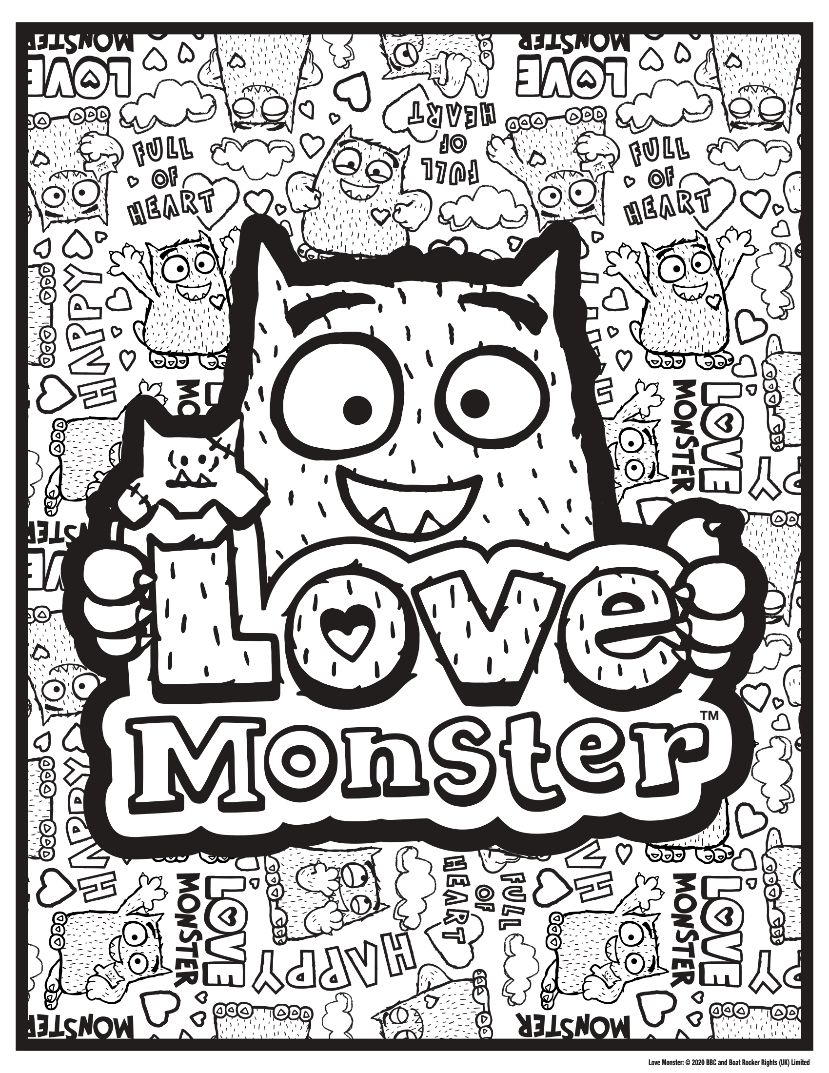 199+ Monsters Coloring Pages 49