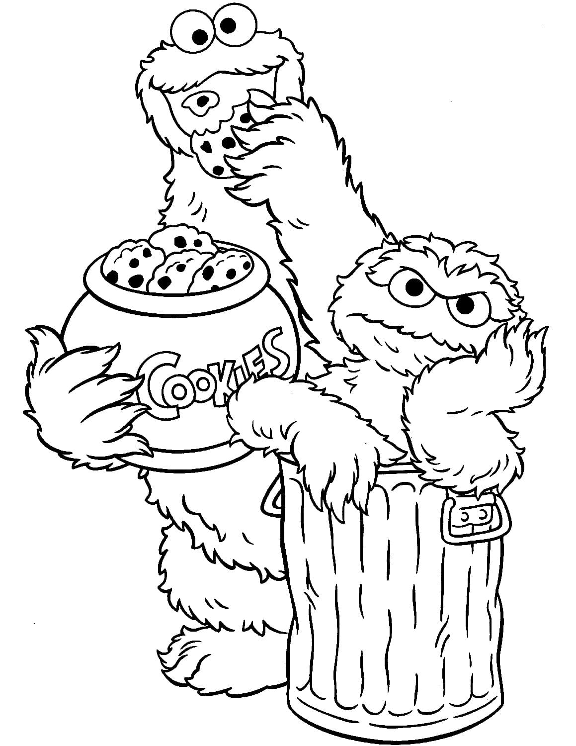 199+ Monsters Coloring Pages 5