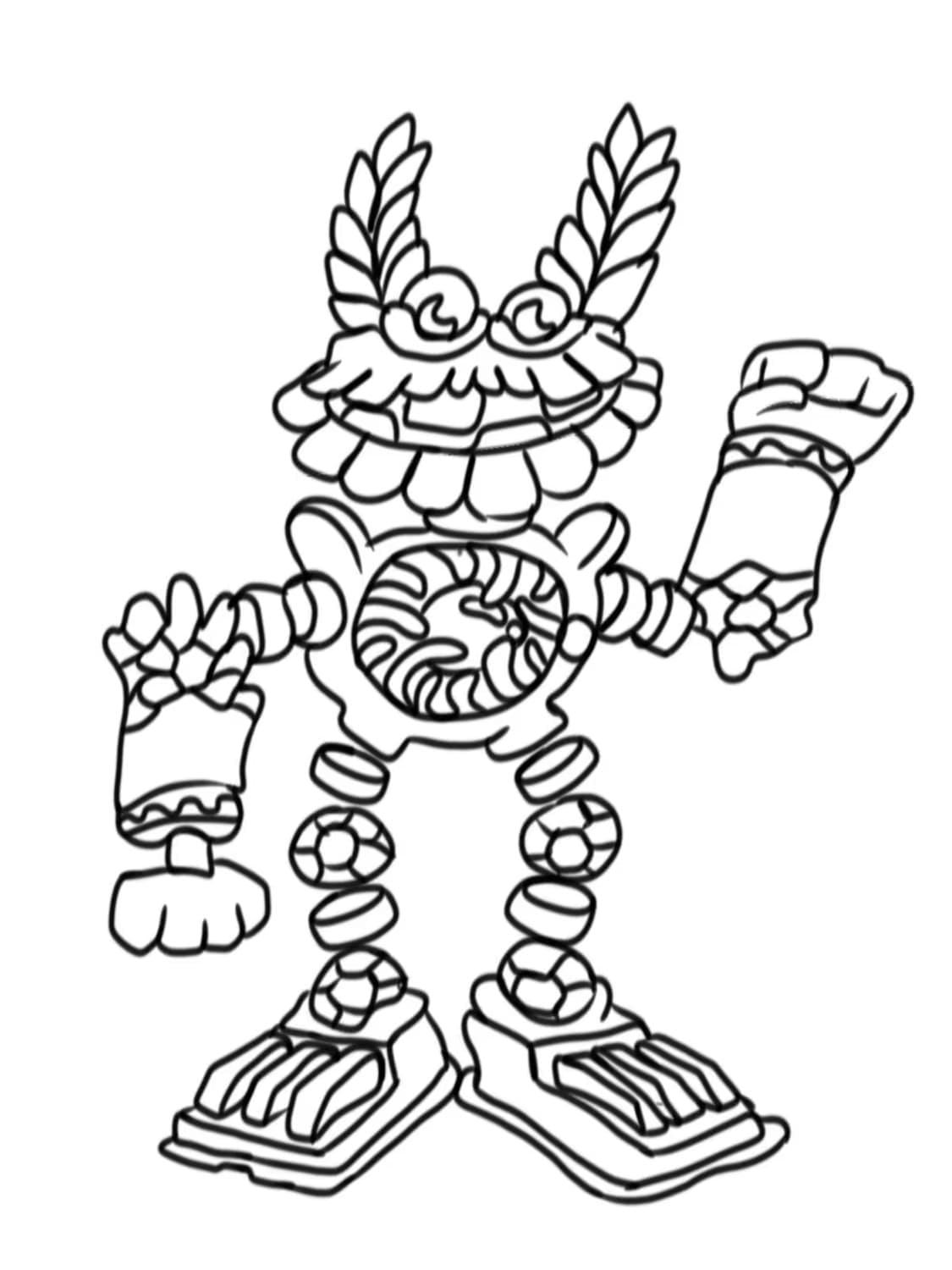 199+ Monsters Coloring Pages 62