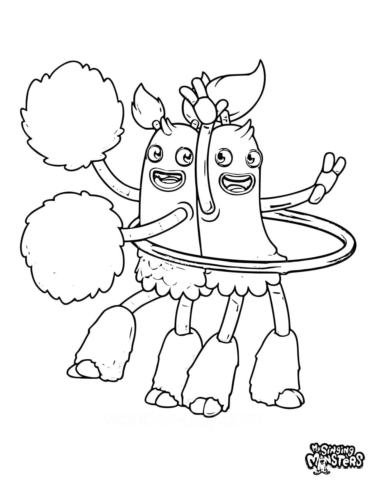 199+ Monsters Coloring Pages 63