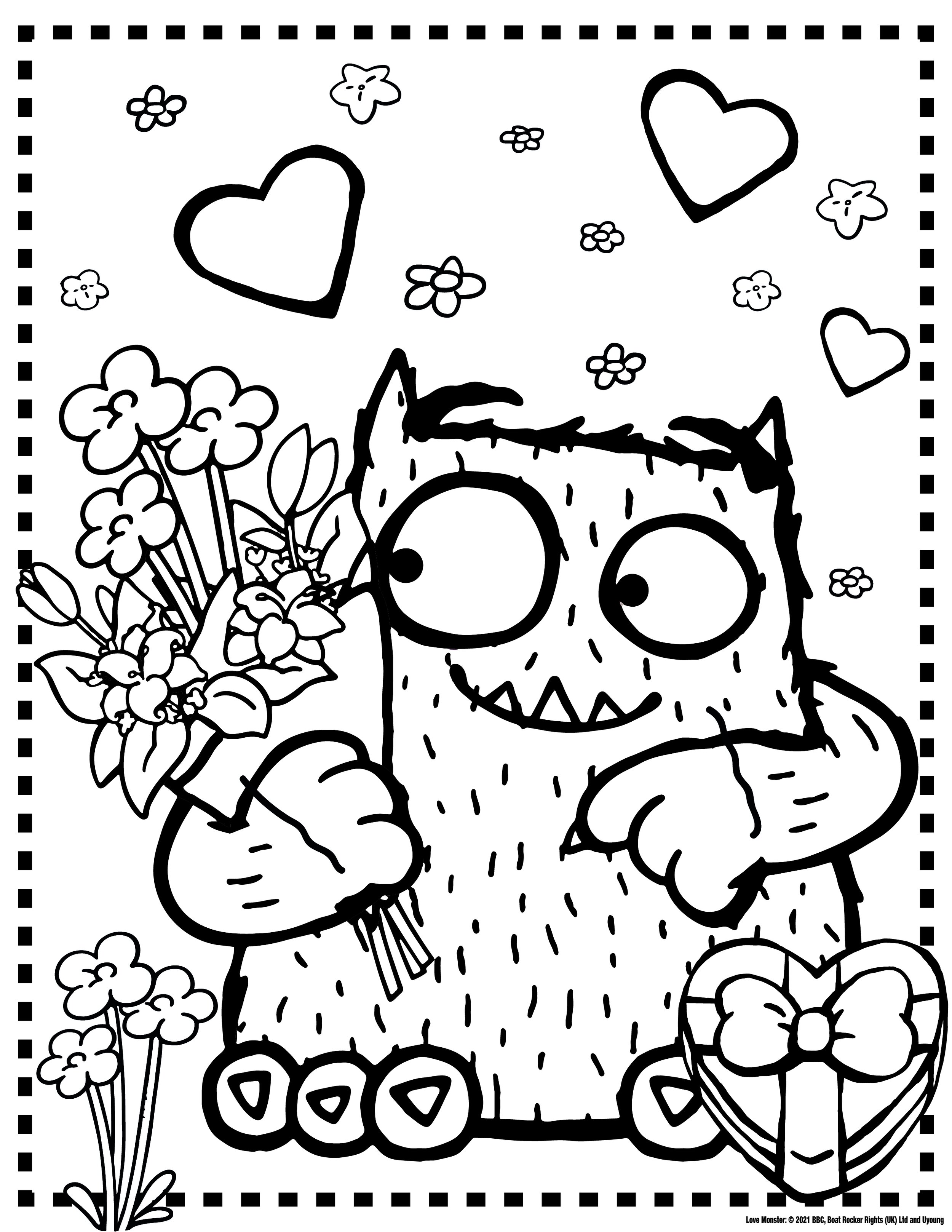 199+ Monsters Coloring Pages 68