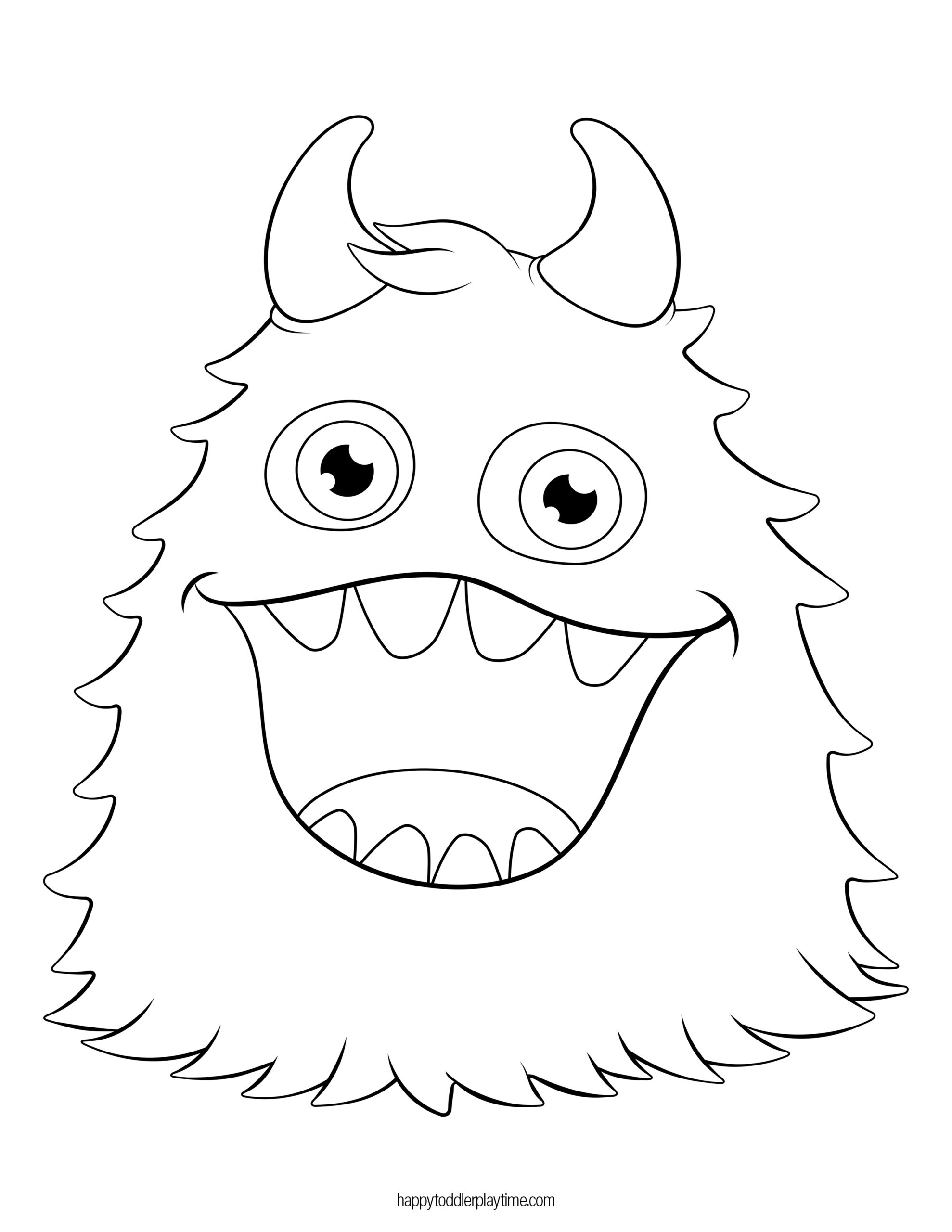 199+ Monsters Coloring Pages 71