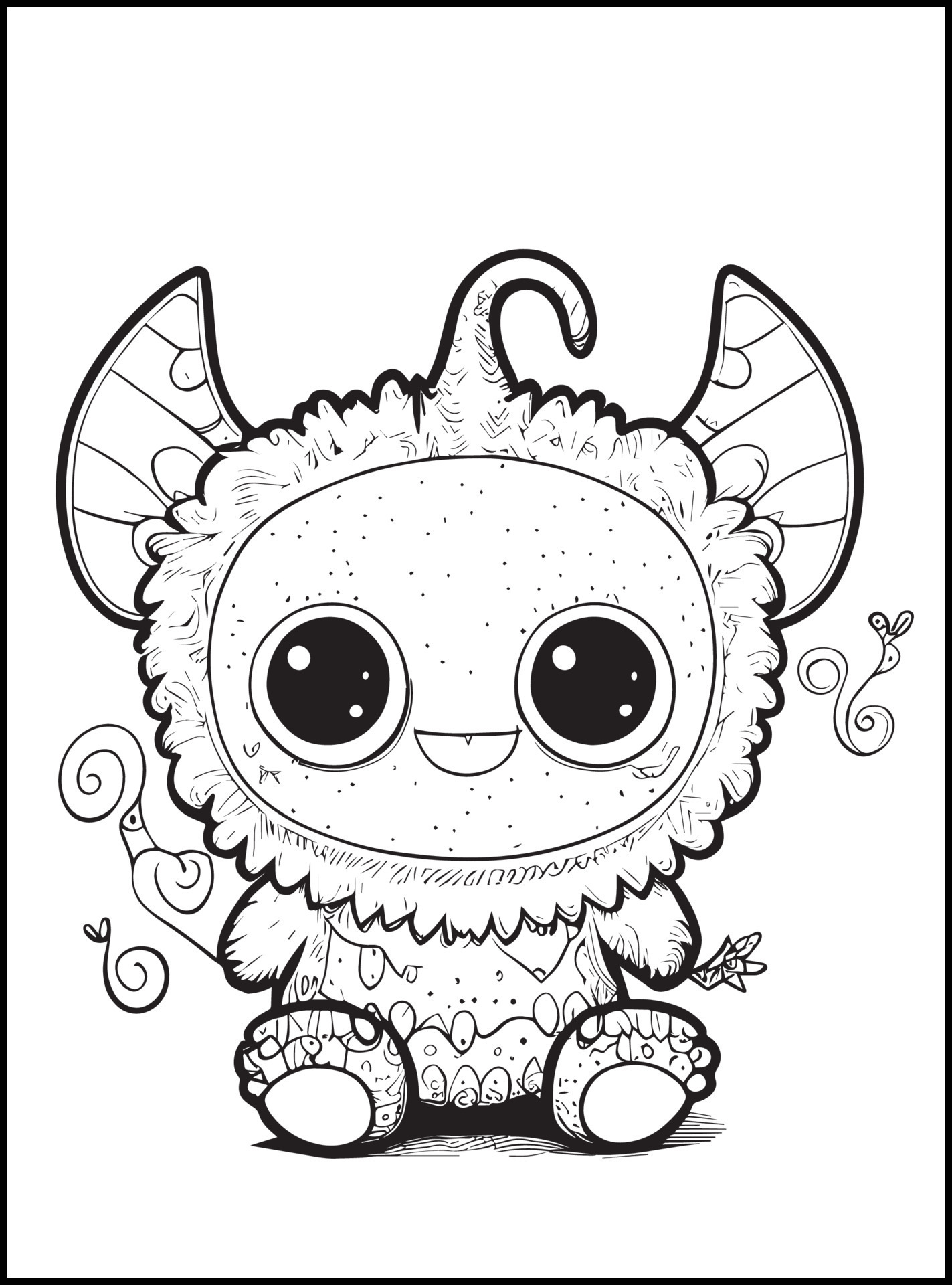 199+ Monsters Coloring Pages 73