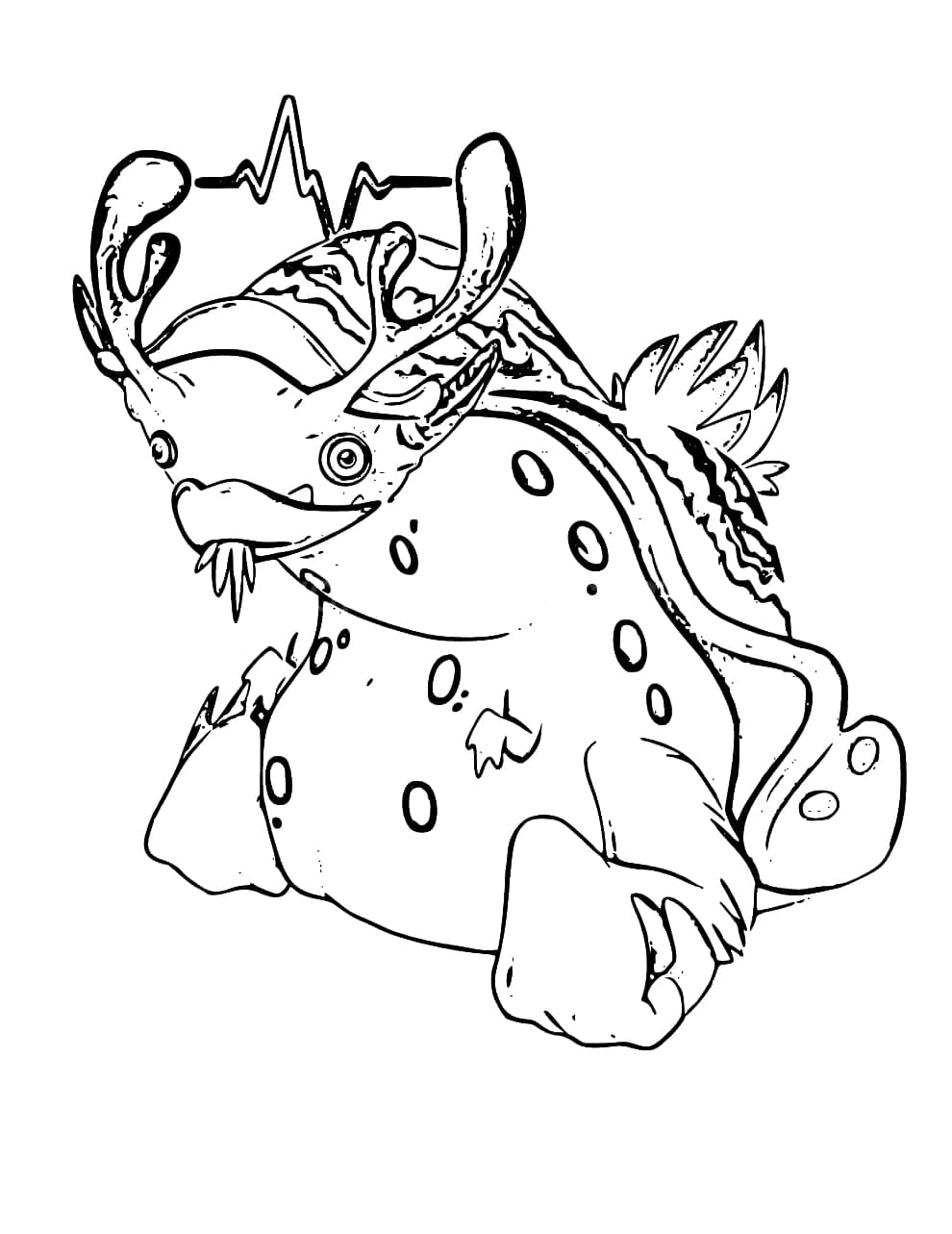 199+ Monsters Coloring Pages 87