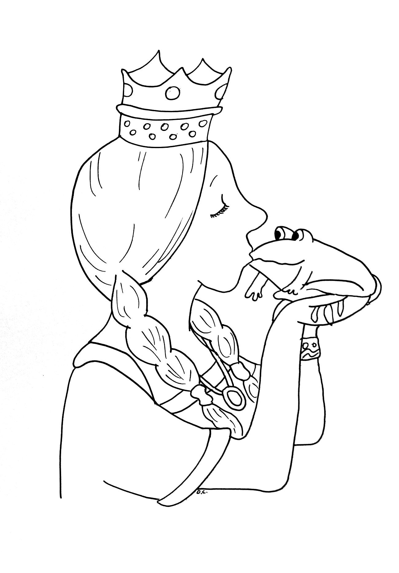 200+ Frog Coloring Pages 105