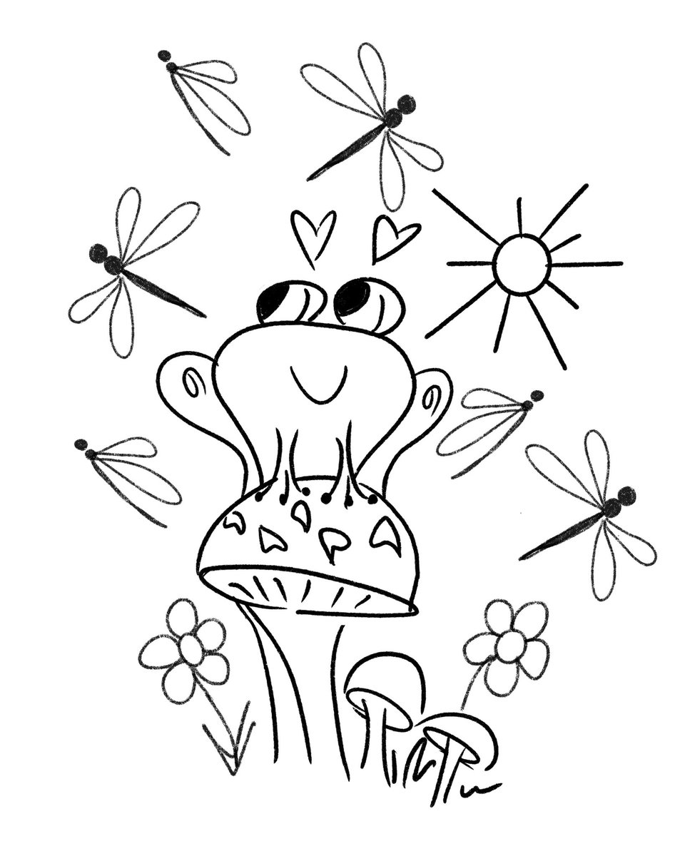 200+ Frog Coloring Pages 106