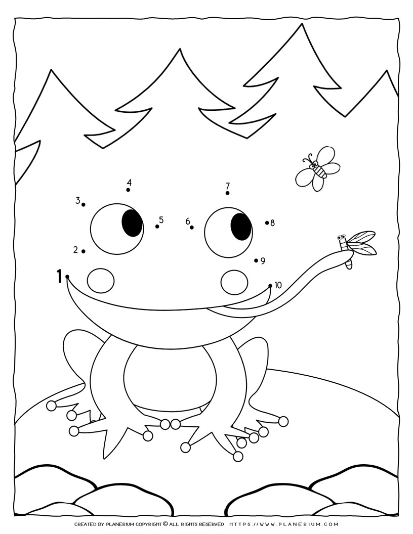 200+ Frog Coloring Pages 119