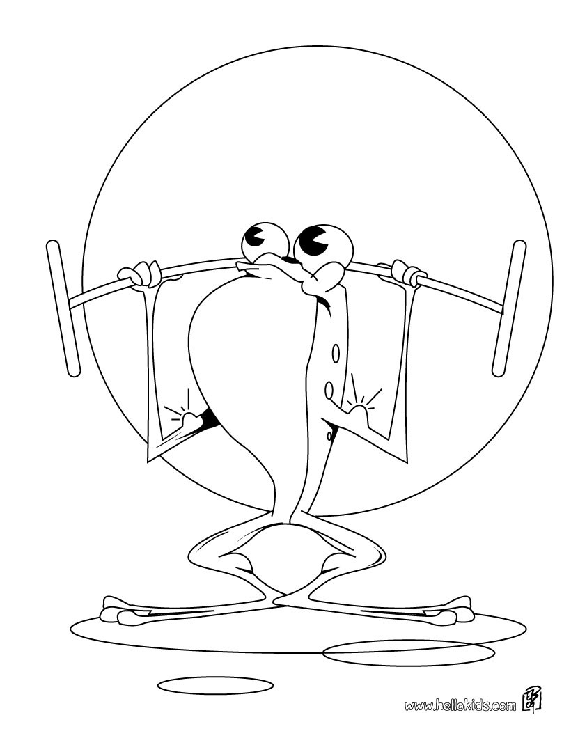 200+ Frog Coloring Pages 127