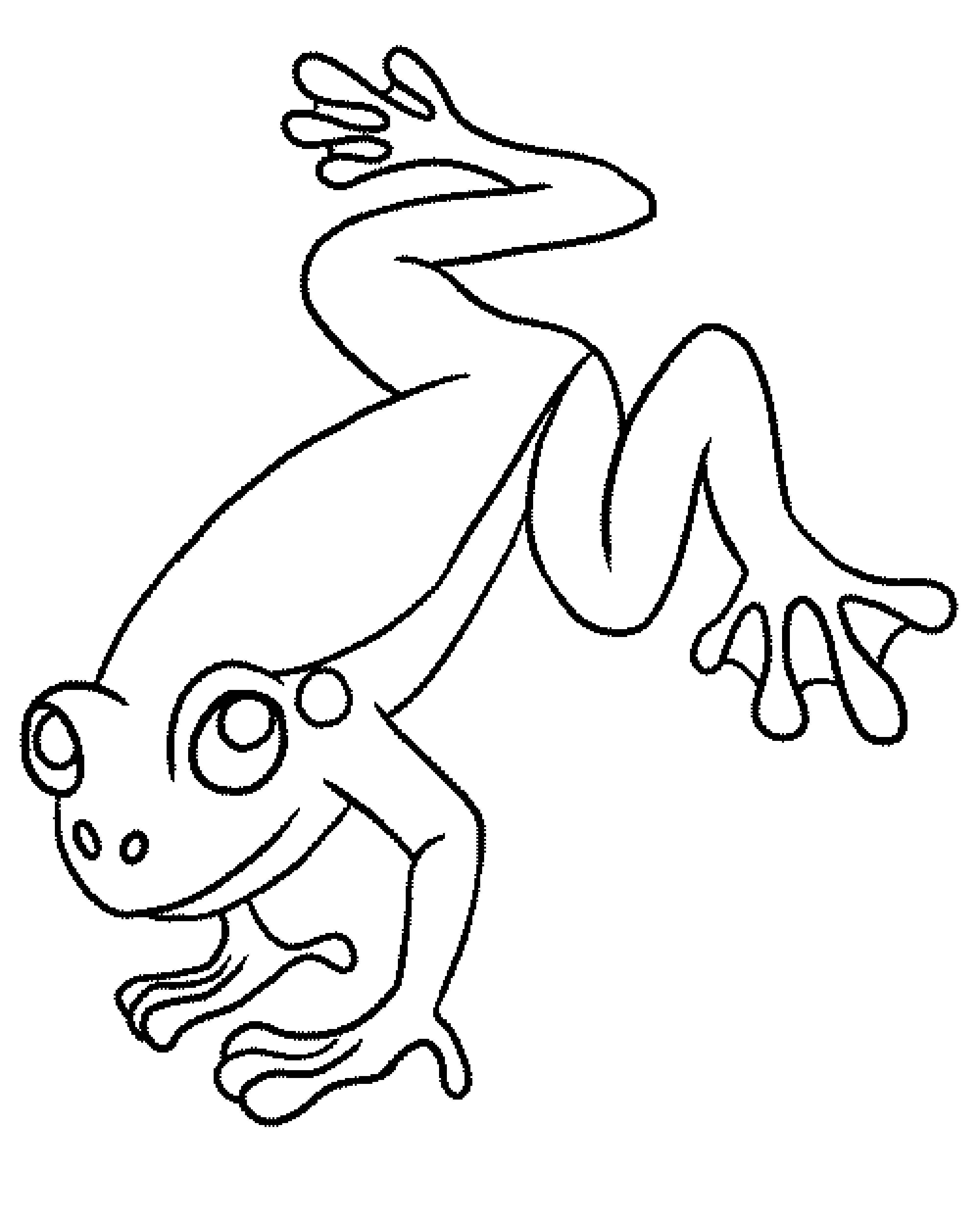 200+ Frog Coloring Pages 131