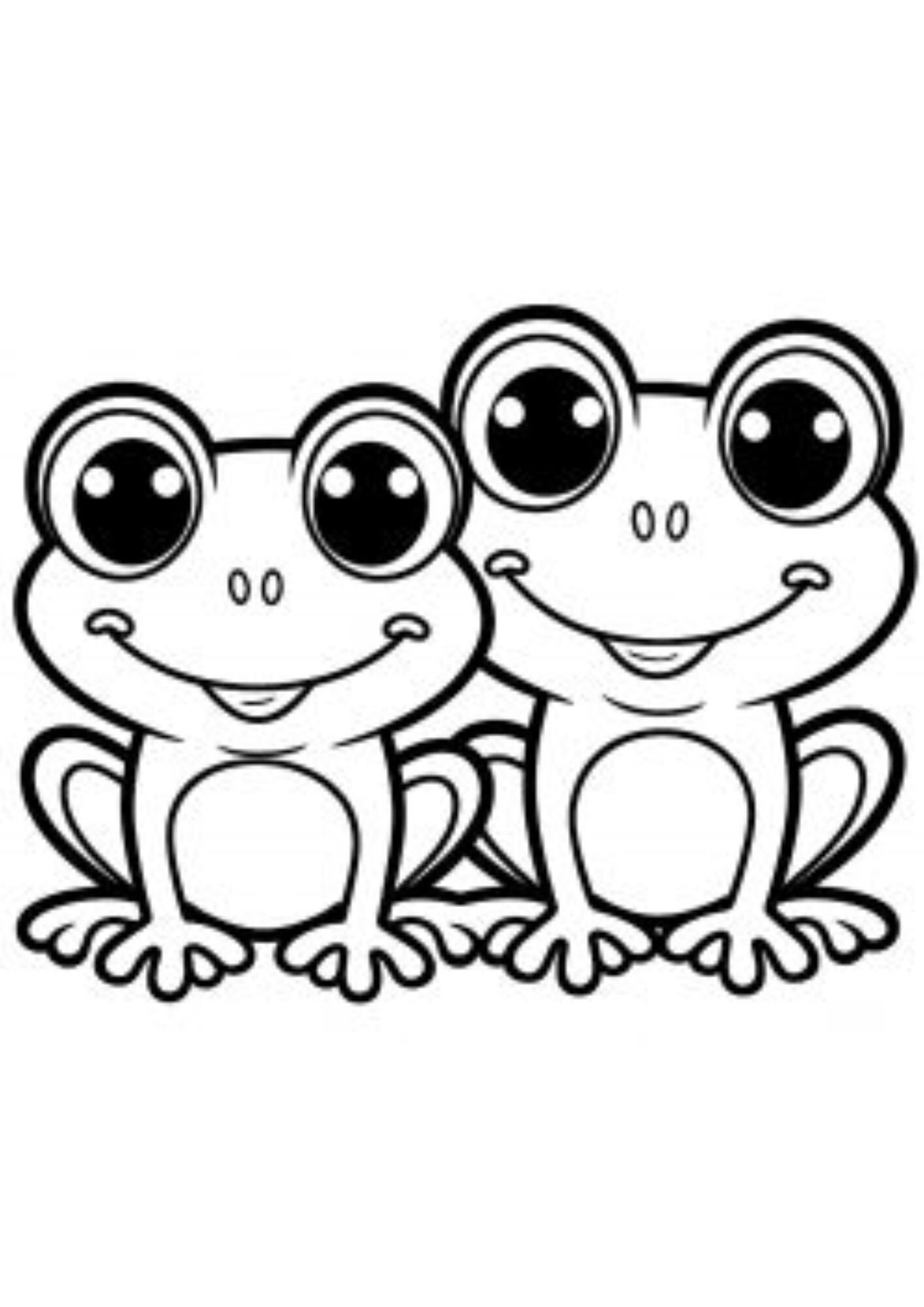 200+ Frog Coloring Pages 152