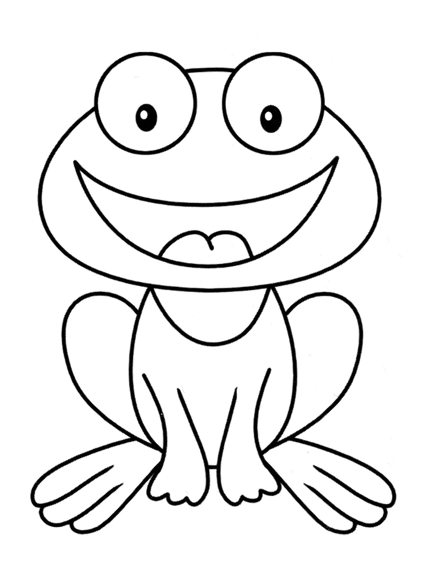 200+ Frog Coloring Pages 19