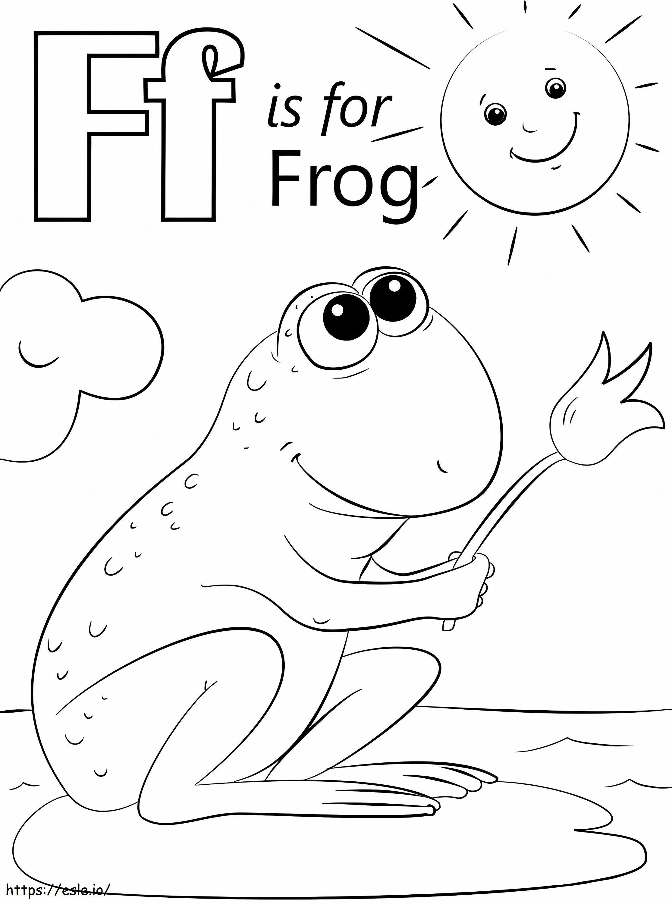 200+ Frog Coloring Pages 191